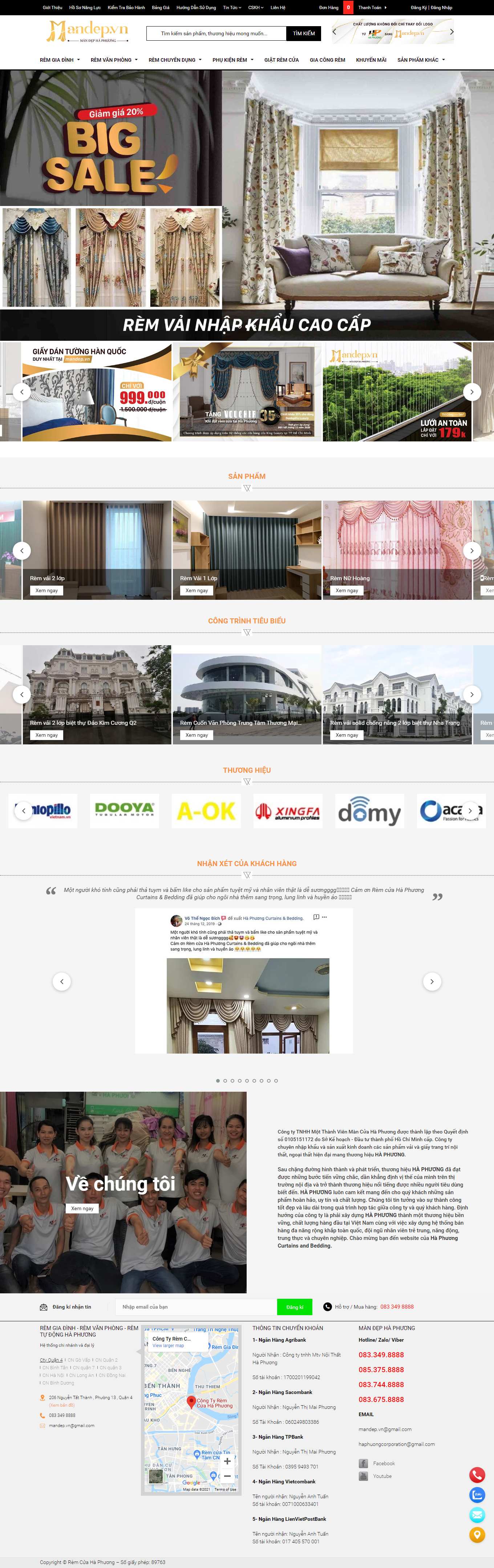 Thiết kế Web nghệ an mandep.vn