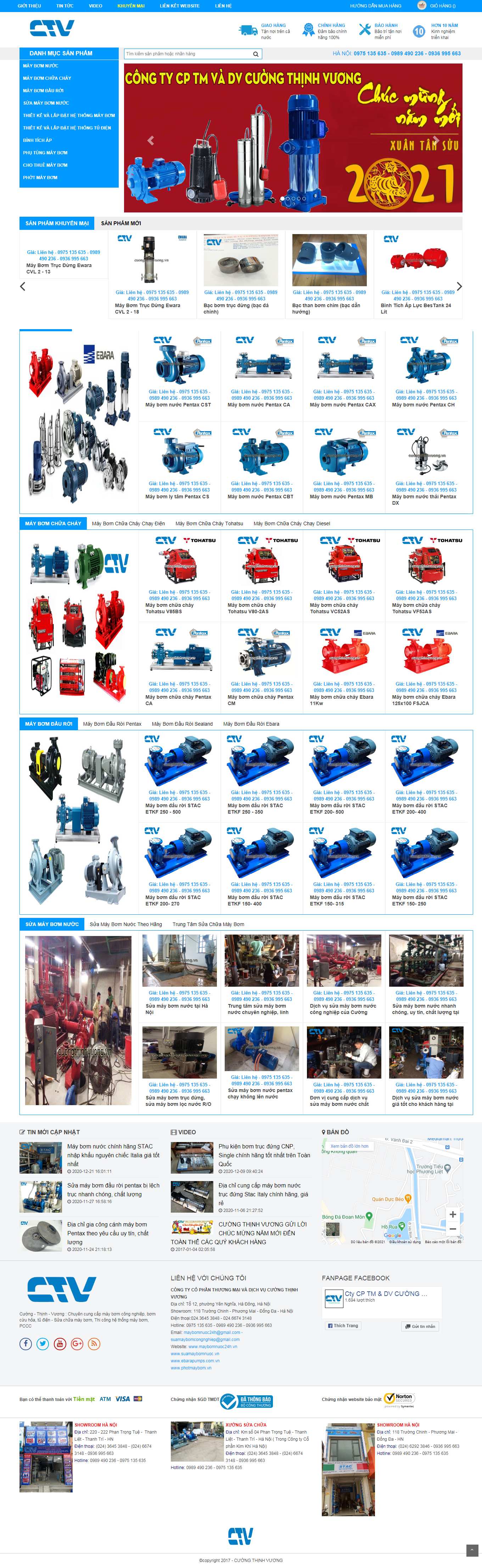 Thiết kế Web nghệ an cuongthinhvuong.vn