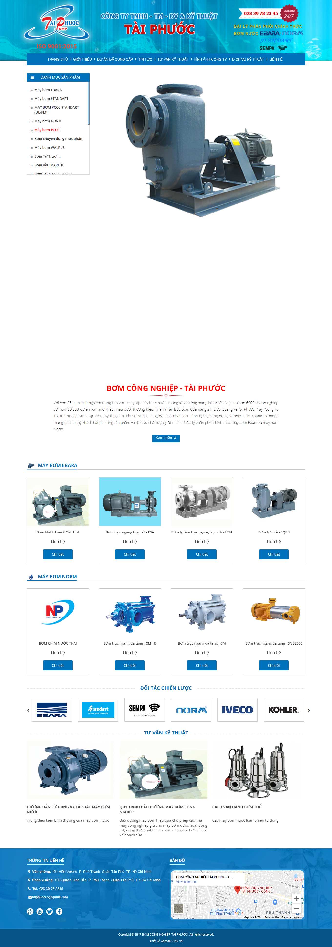 Thiết kế Web ninh bình bomcongnghieptaiphuoc.com