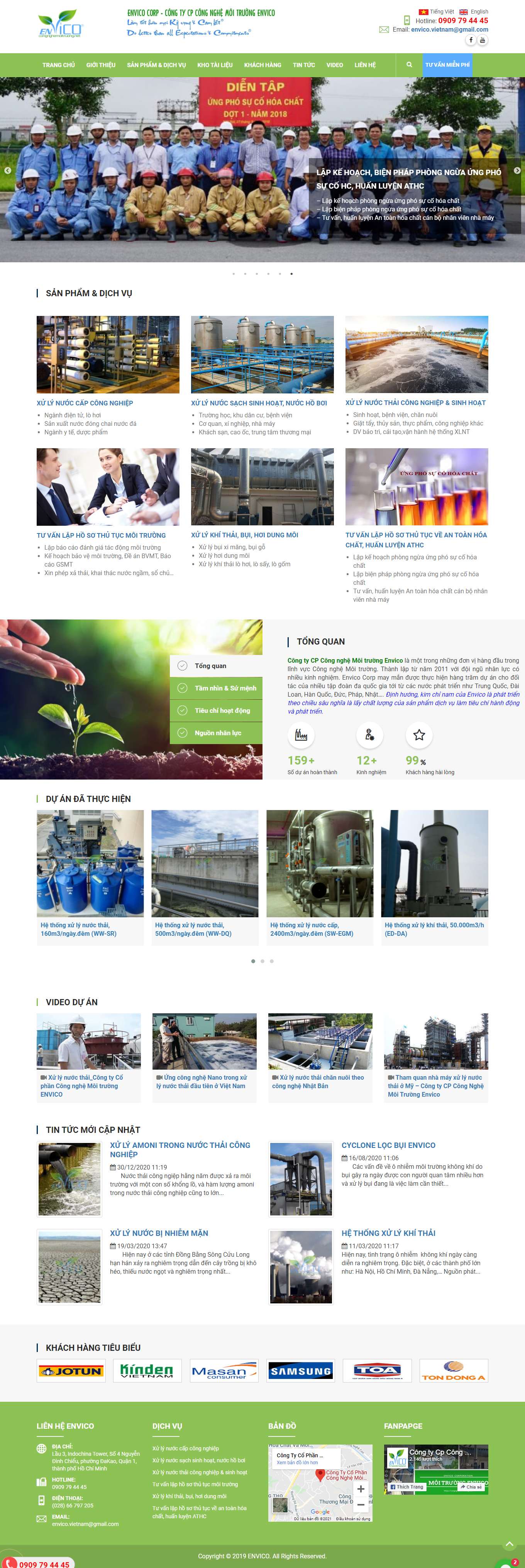 Thiết kế Web ninh thuận congnghemoitruong.net