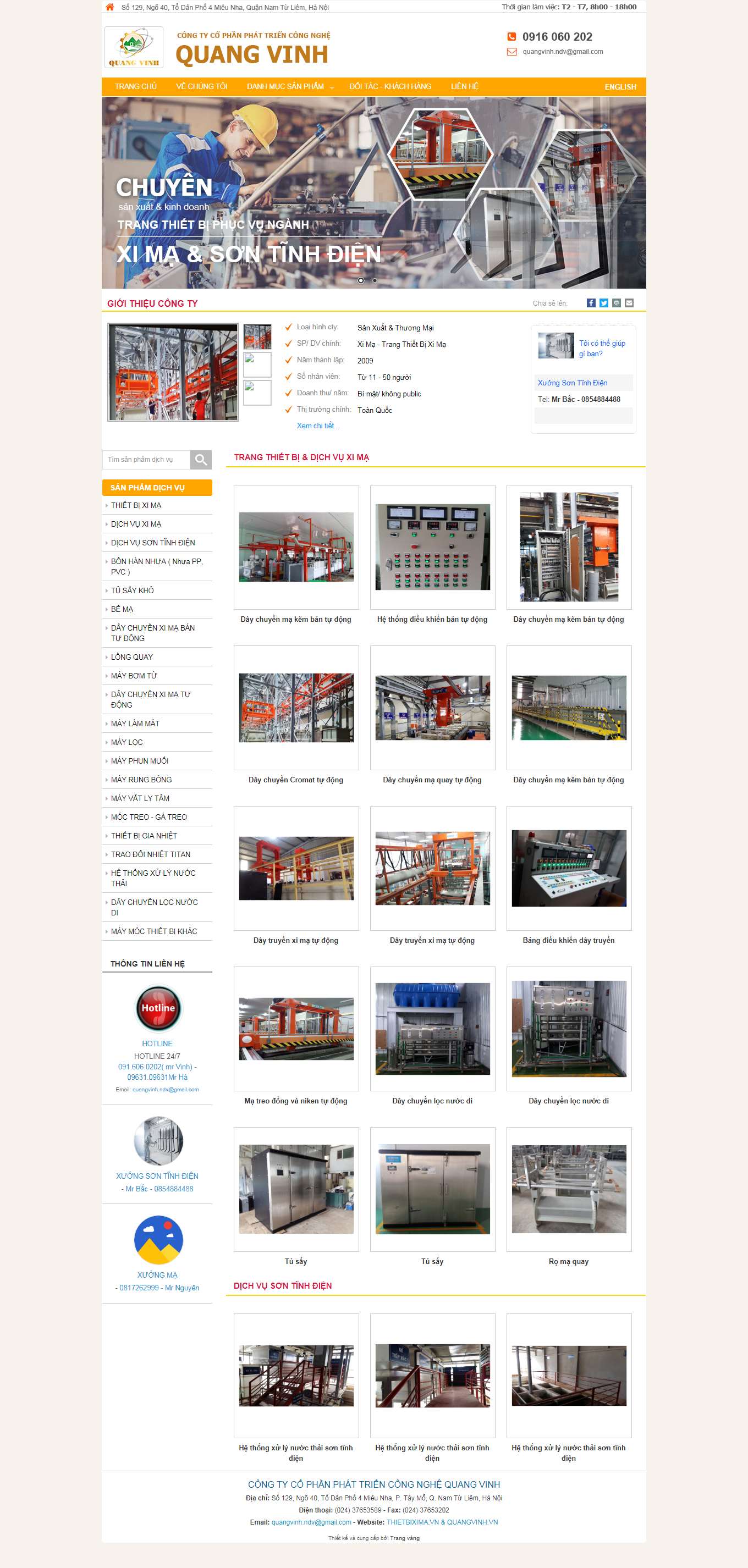 Thiết kế Web phú thọ quangvinh.vn