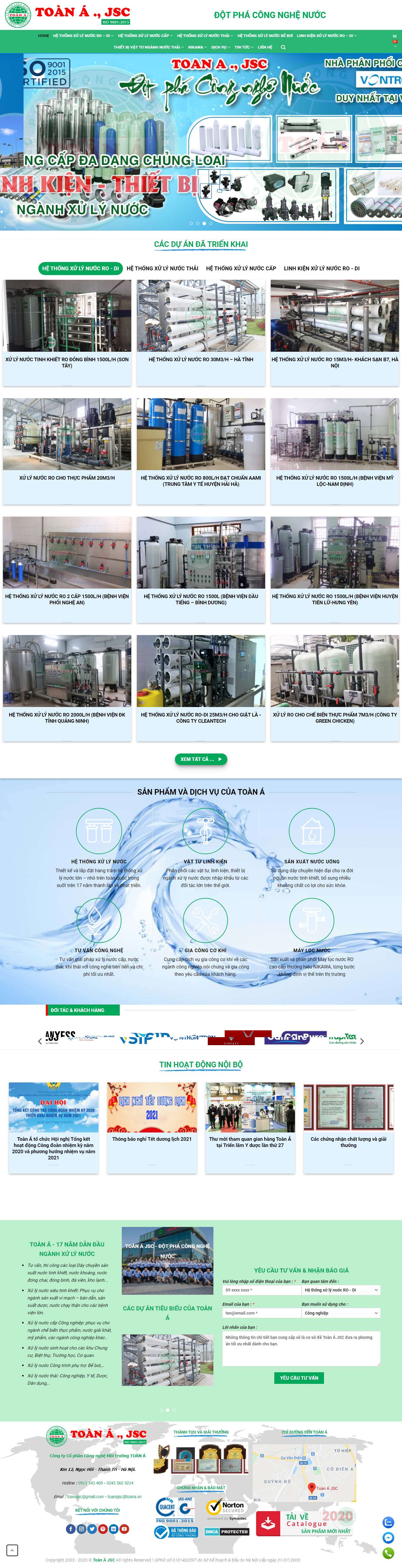 Thiết kế Web phú yên toana.vn