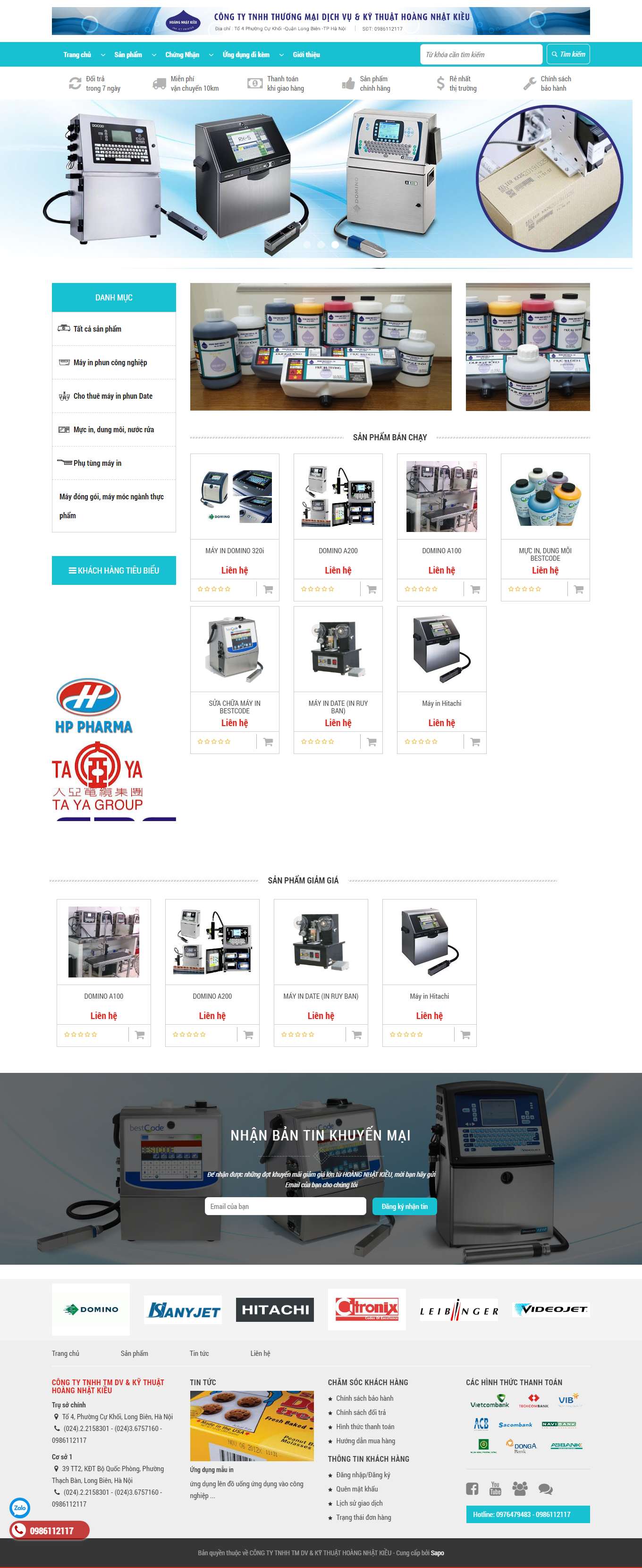 Thiết kế Web quảng bình hoangnhatkieu.com