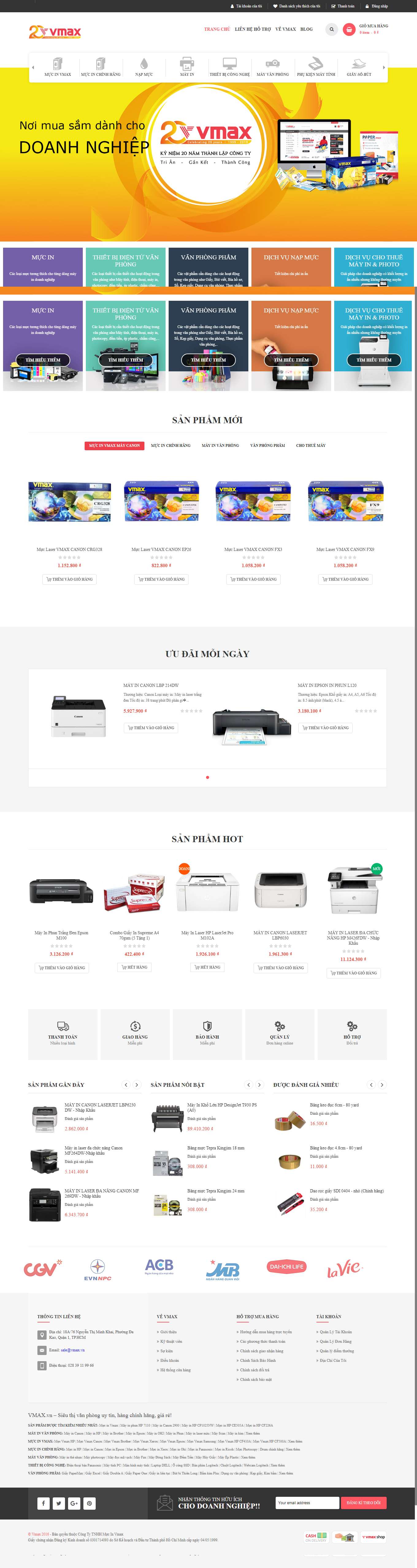 Thiết kế Web quảng ngãi vmax.vn