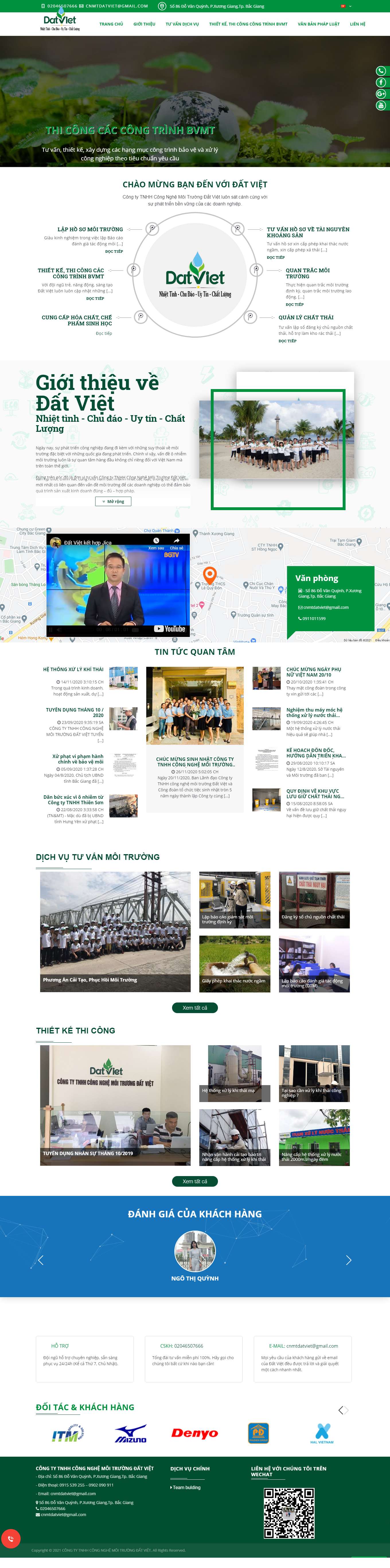 Thiết kế Web quảng ngãi mtdatviet.vn