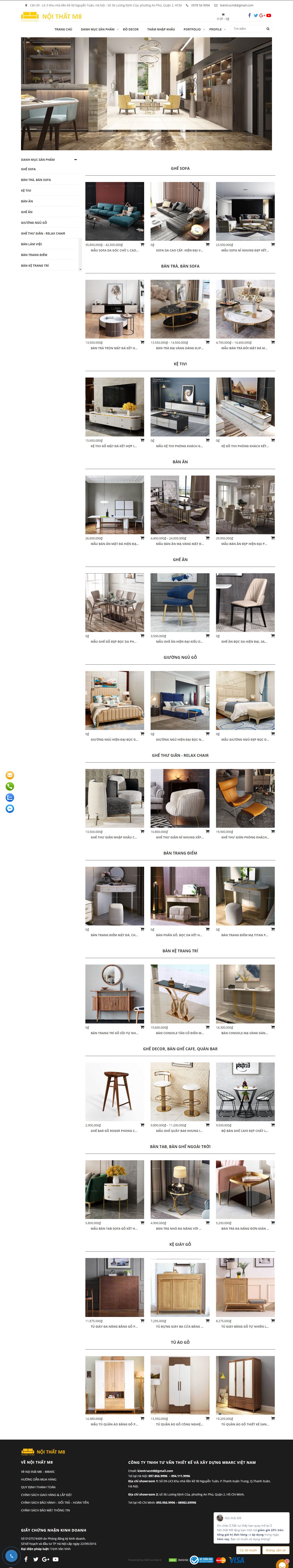 Thiết kế Web tây ninh noithatm8.com