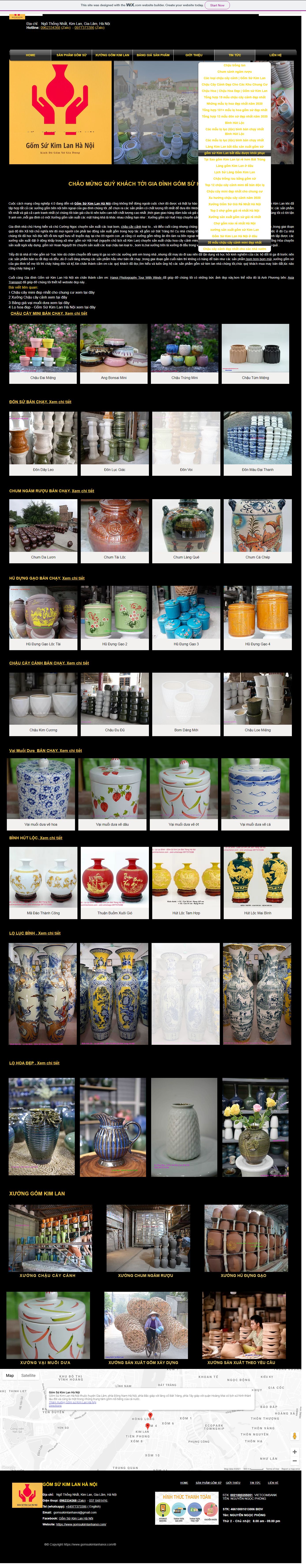 Thiết kế Web thái bình gomsukimlanhanoi.com