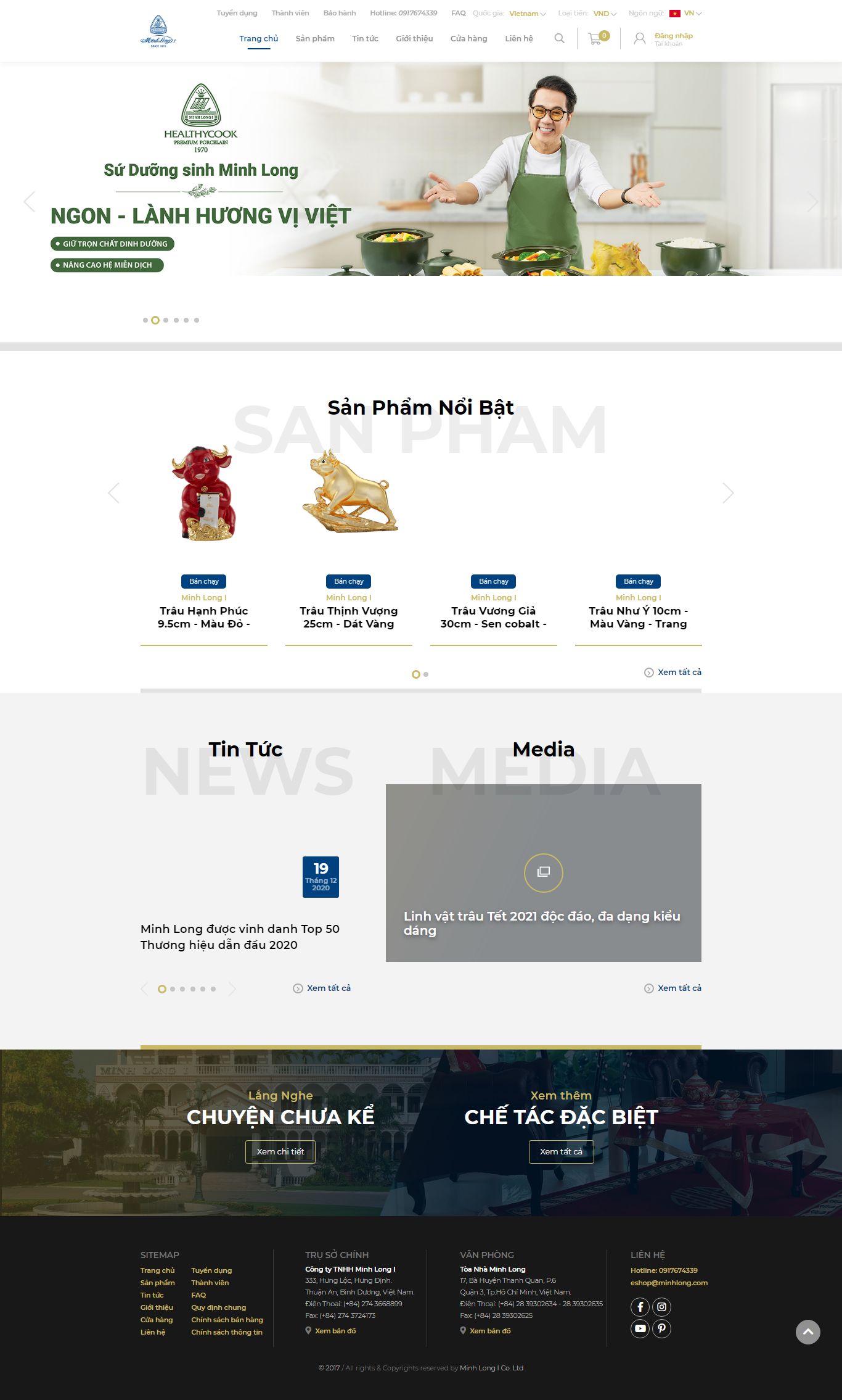 Thiết kế Web yên bái minhlong.com