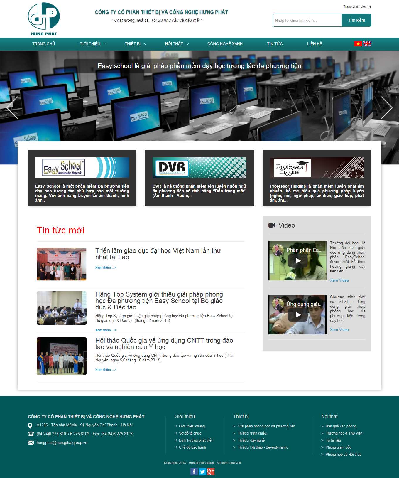 Thiết kế Web quận 11 hungphatgroup.vn