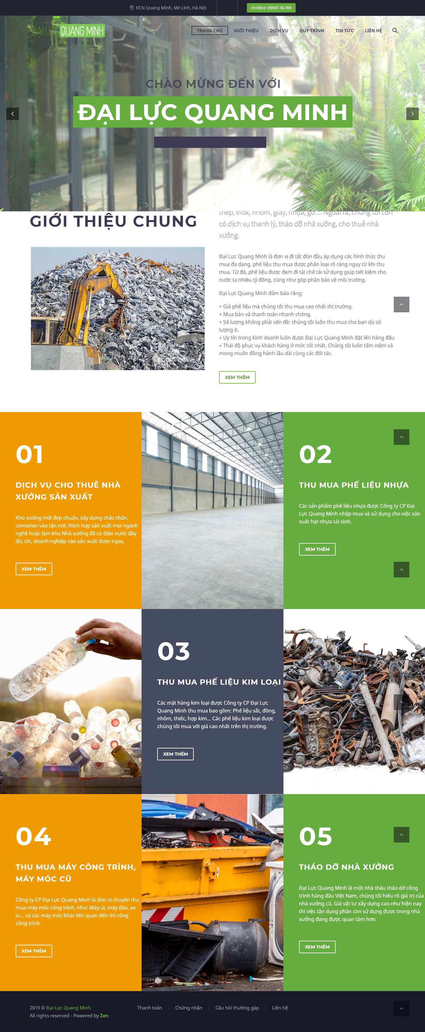 Thiết kế Web quận 12 dailucquangminh.com