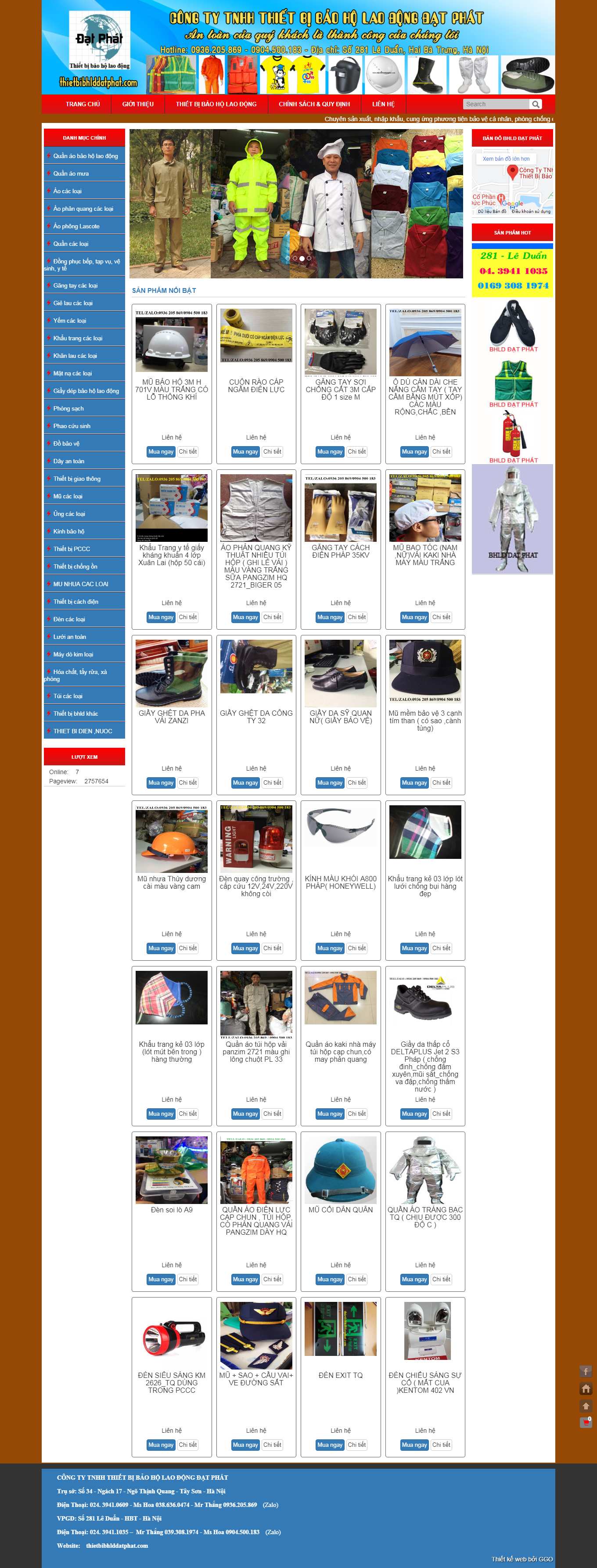 Thiết kế Web quận bình tân thietbibhlddatphat.com
