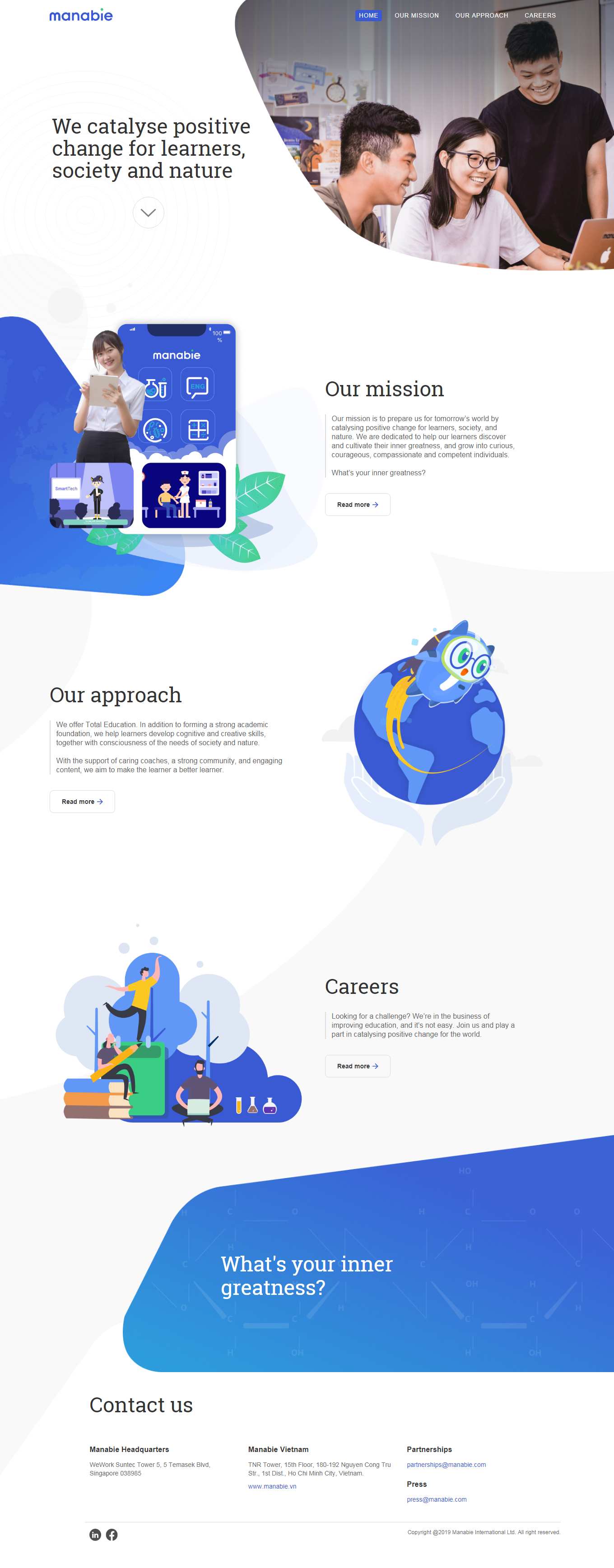 Thiết kế Web quận bình thạnh manabie.com