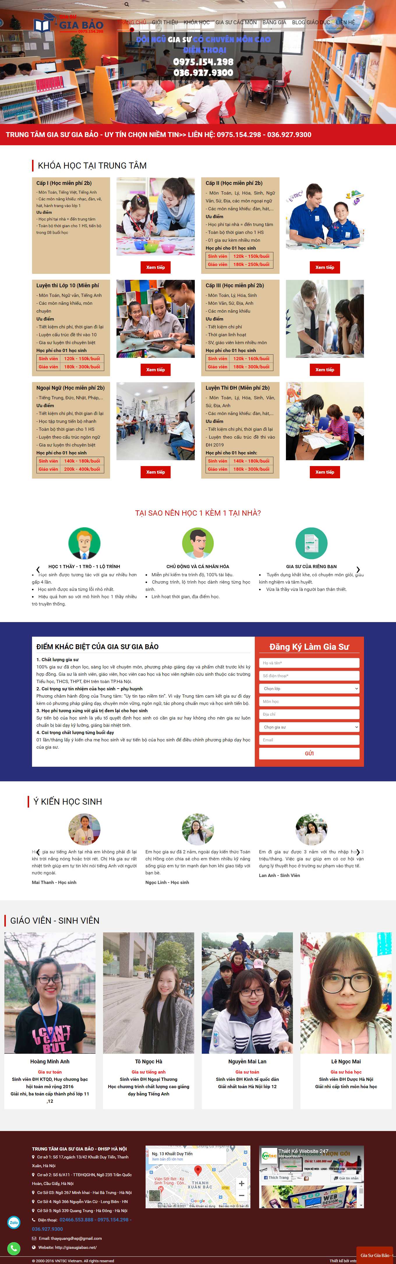 Thiết kế Web quận gò vấp giasugiabao.com