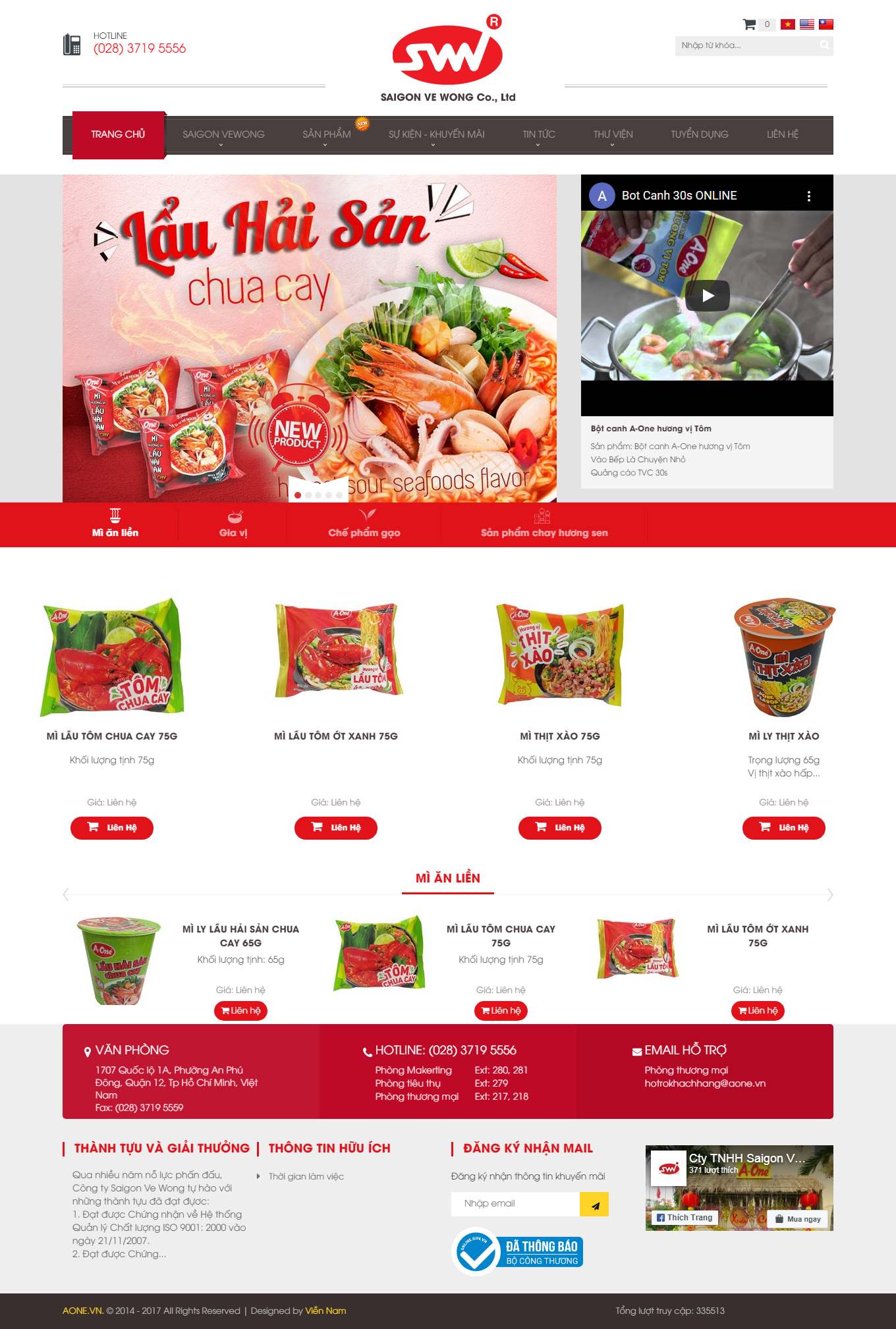 Thiết kế Web quận tân bình aone.vn