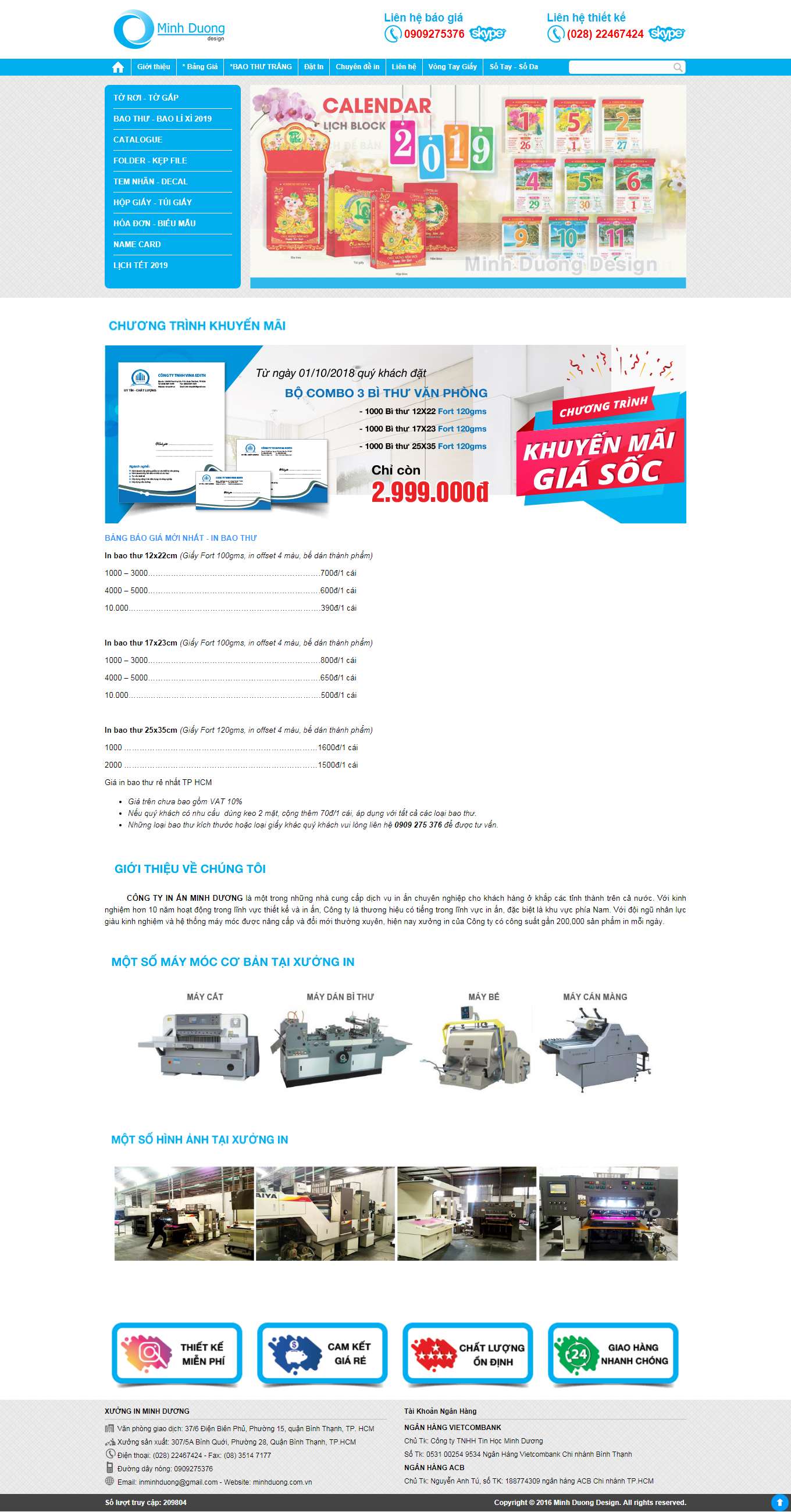 Thiết kế Web huyện cần giờ minhduong.com.vn