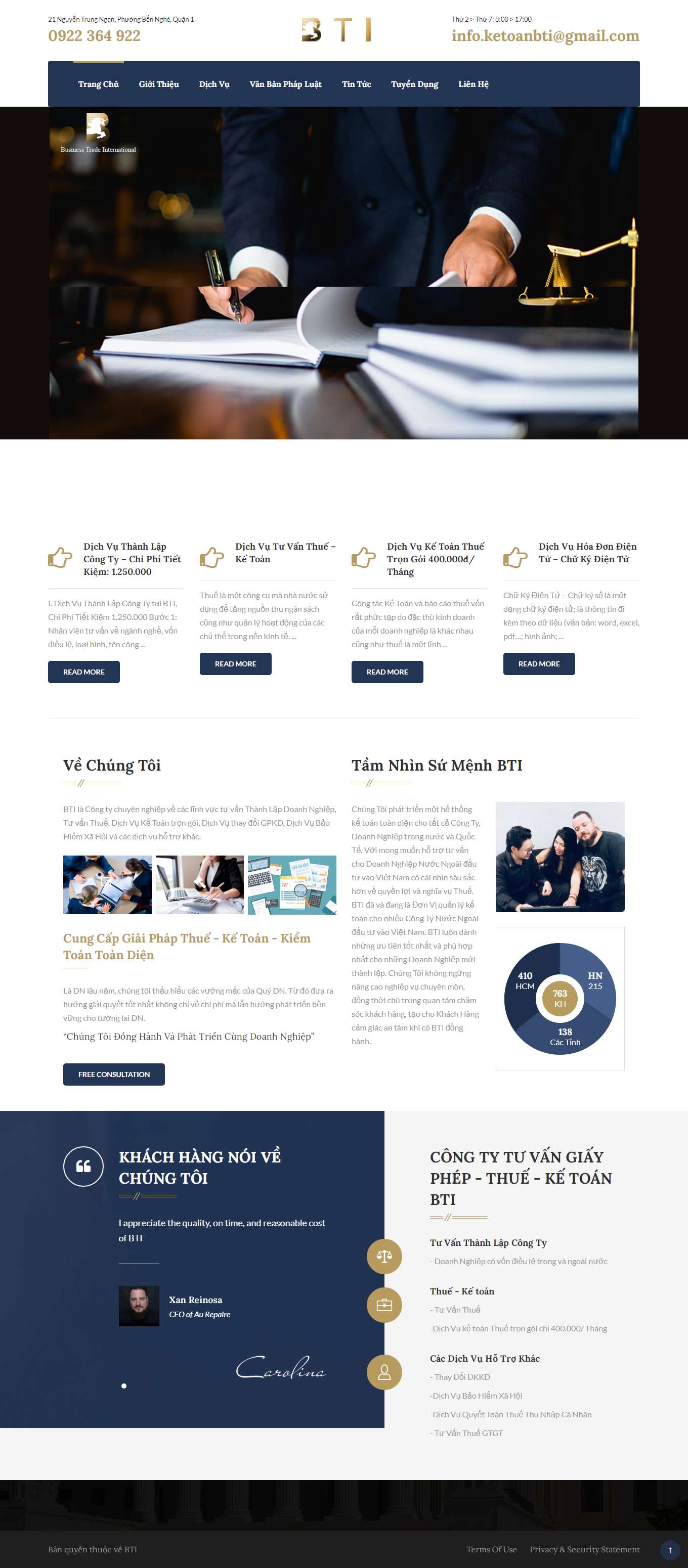 Thiết kế Web huyện cần giờ ketoanbti.com