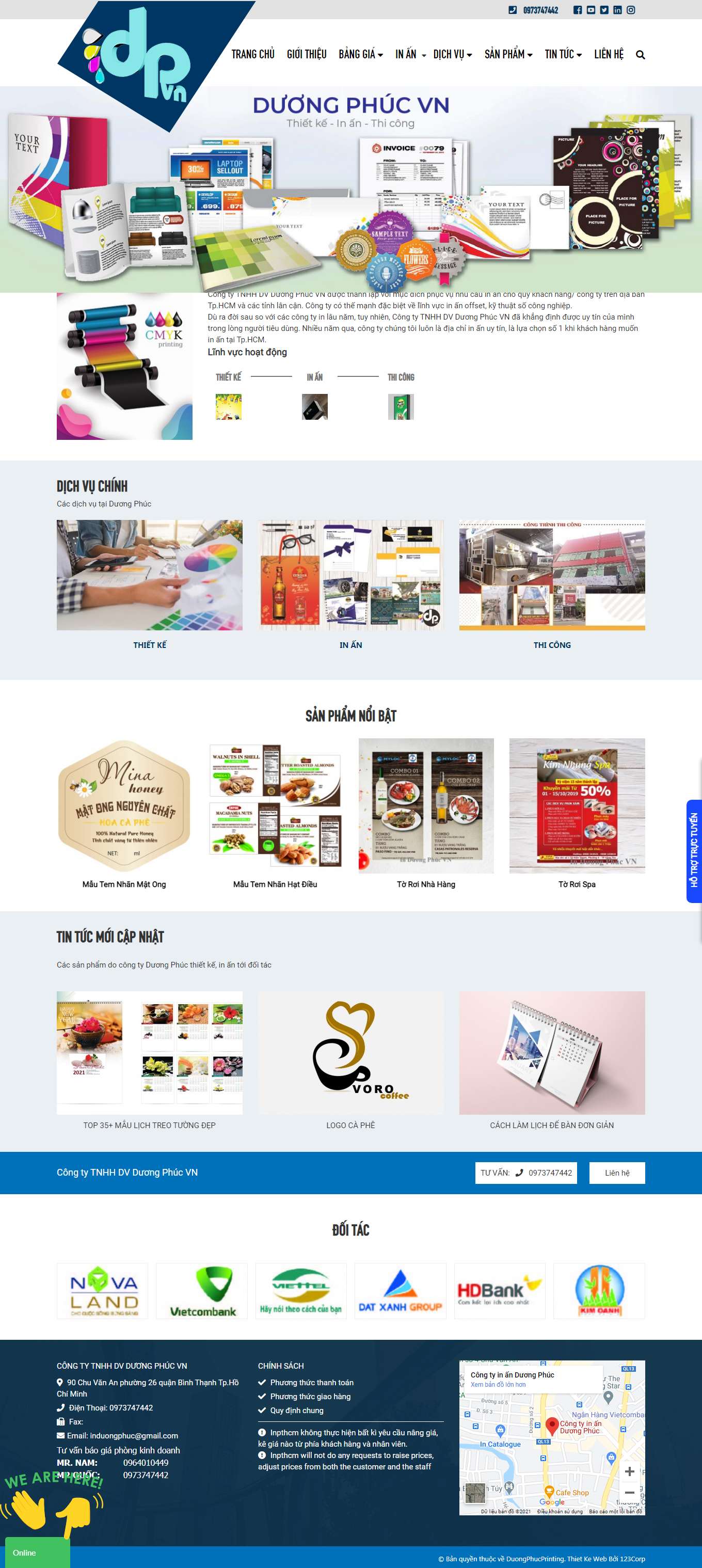 Thiết kế Web huyện cần giờ intphcm.com