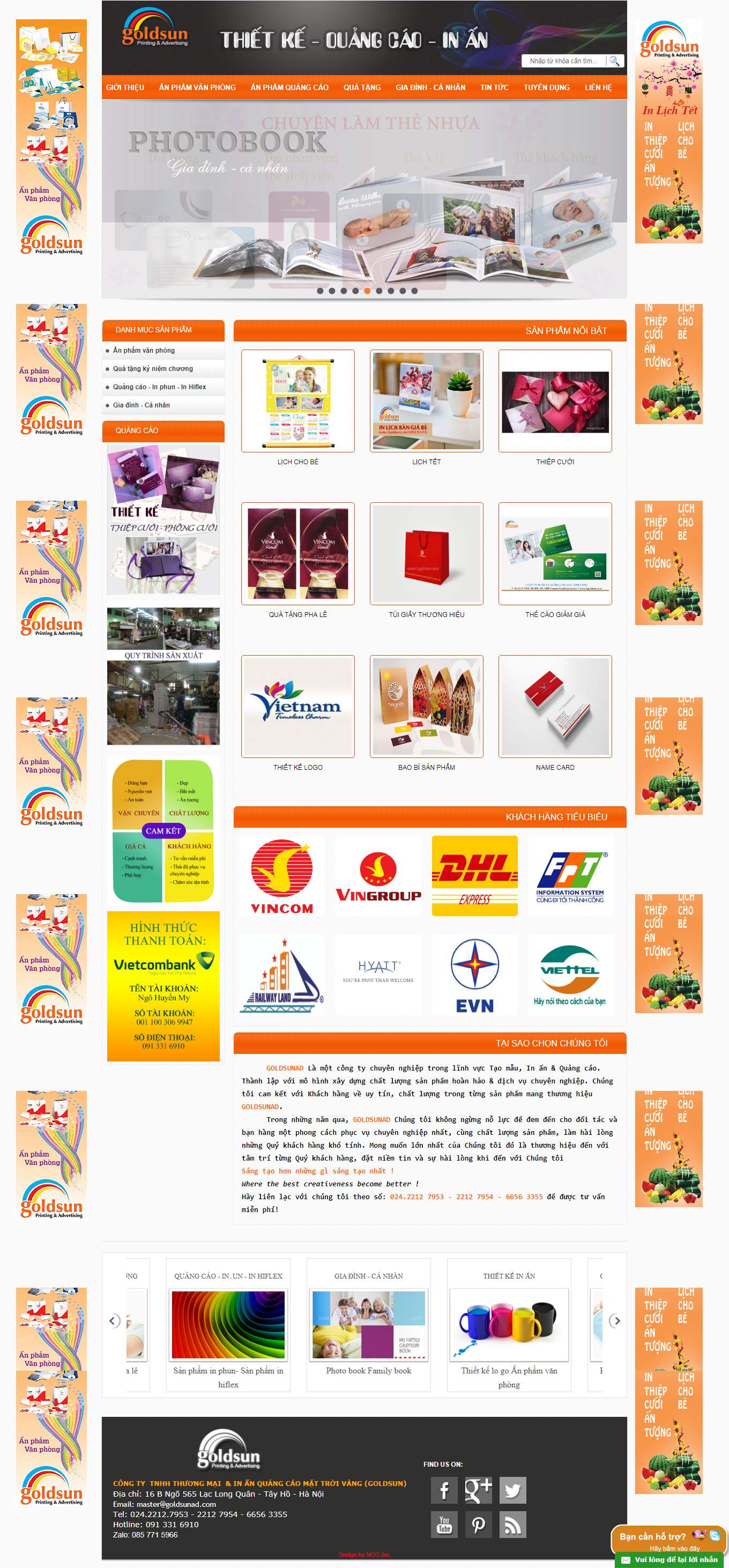 Thiết kế Web huyện nhà bè goldsunad.com