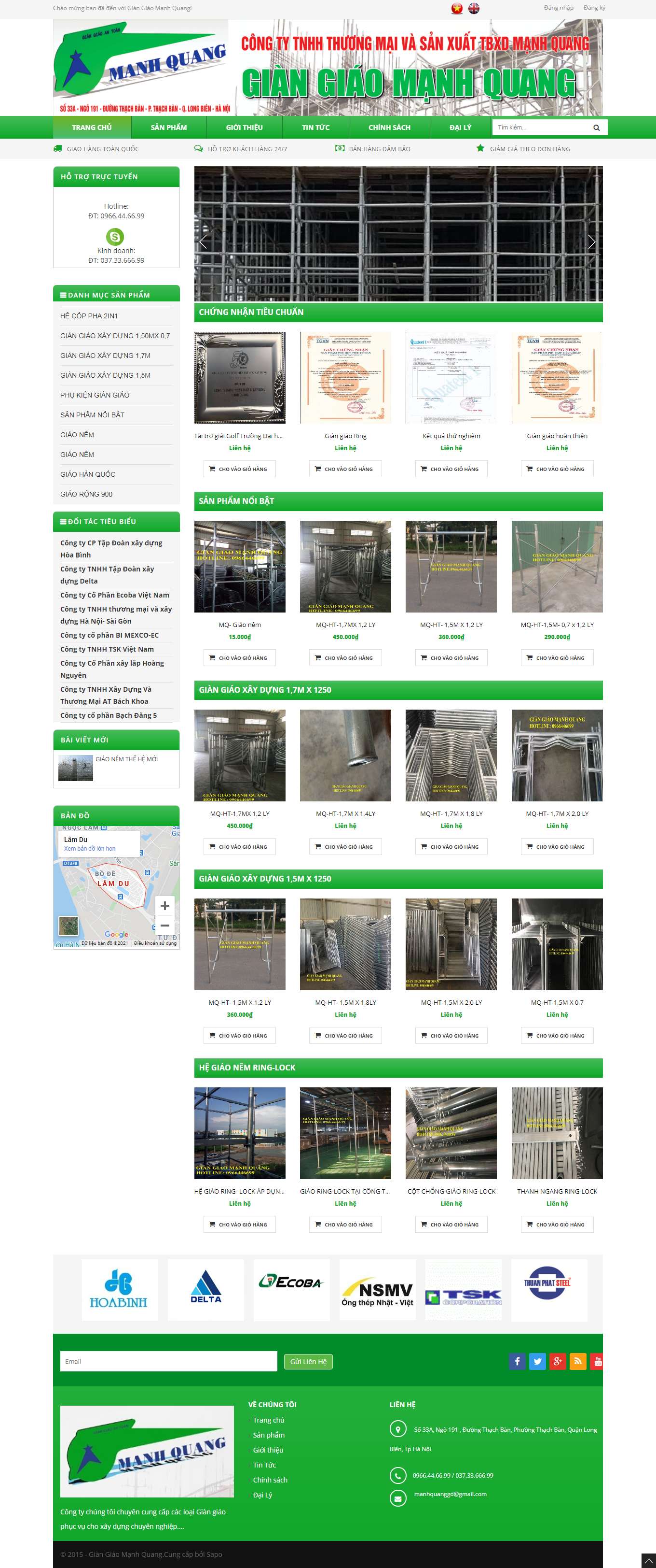 Thiết kế Web đẹp nhất giangiaomanhquang.com