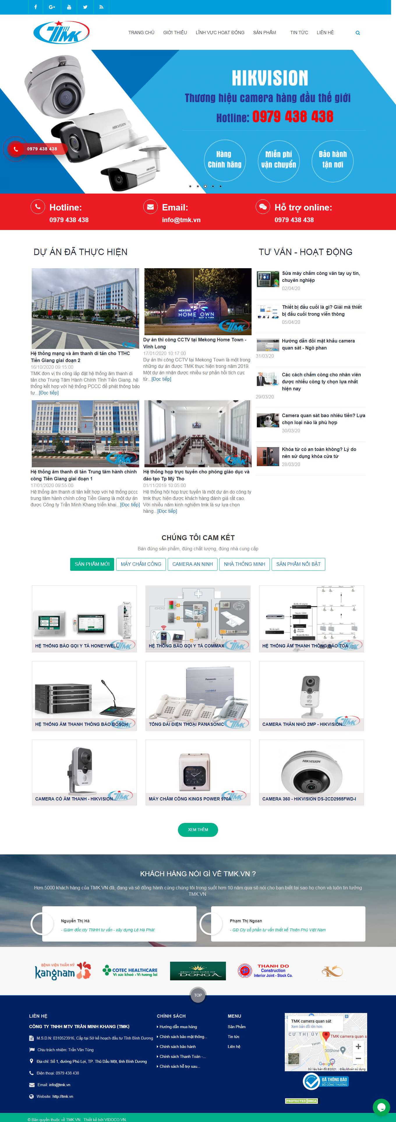 Thiết kế Web đẹp nhất tmk.vn