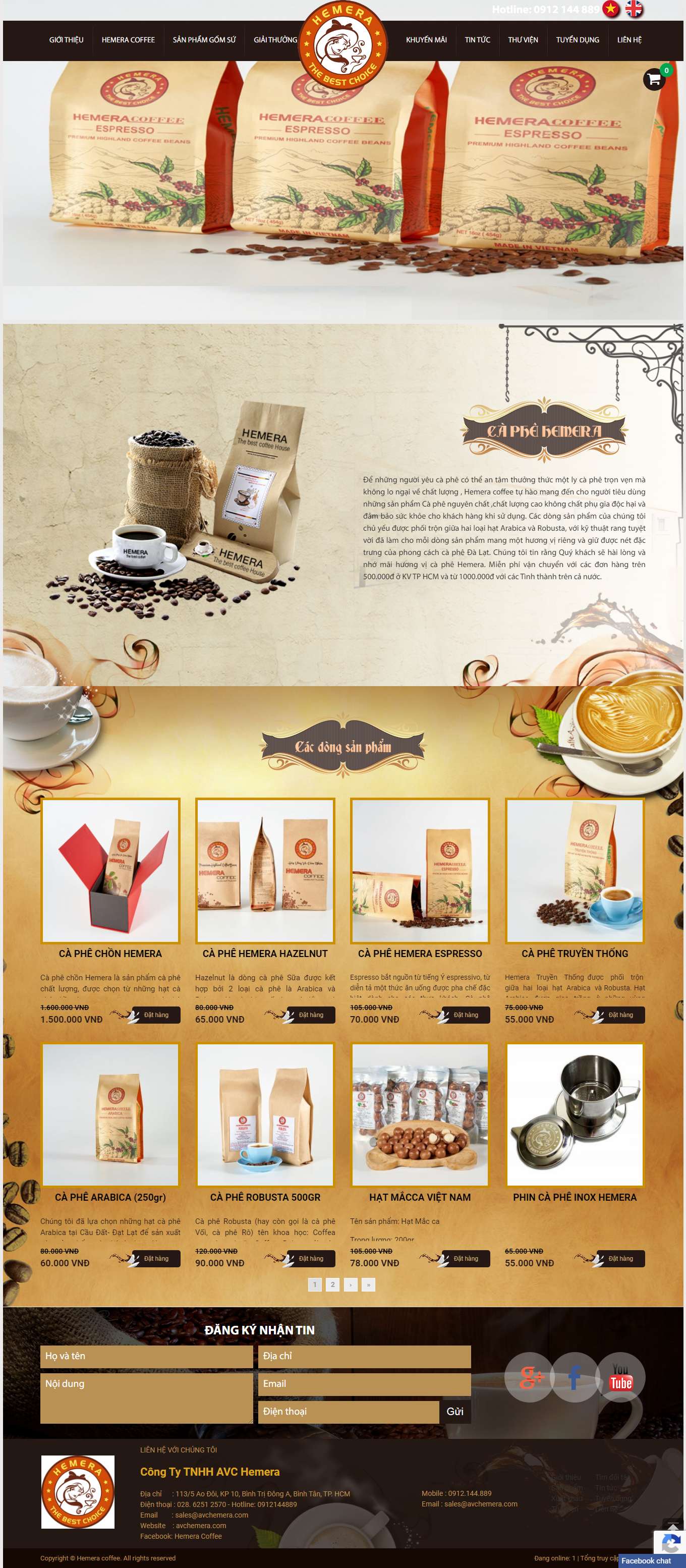 Thiết kế Web số 1 việt nam avchemera.com