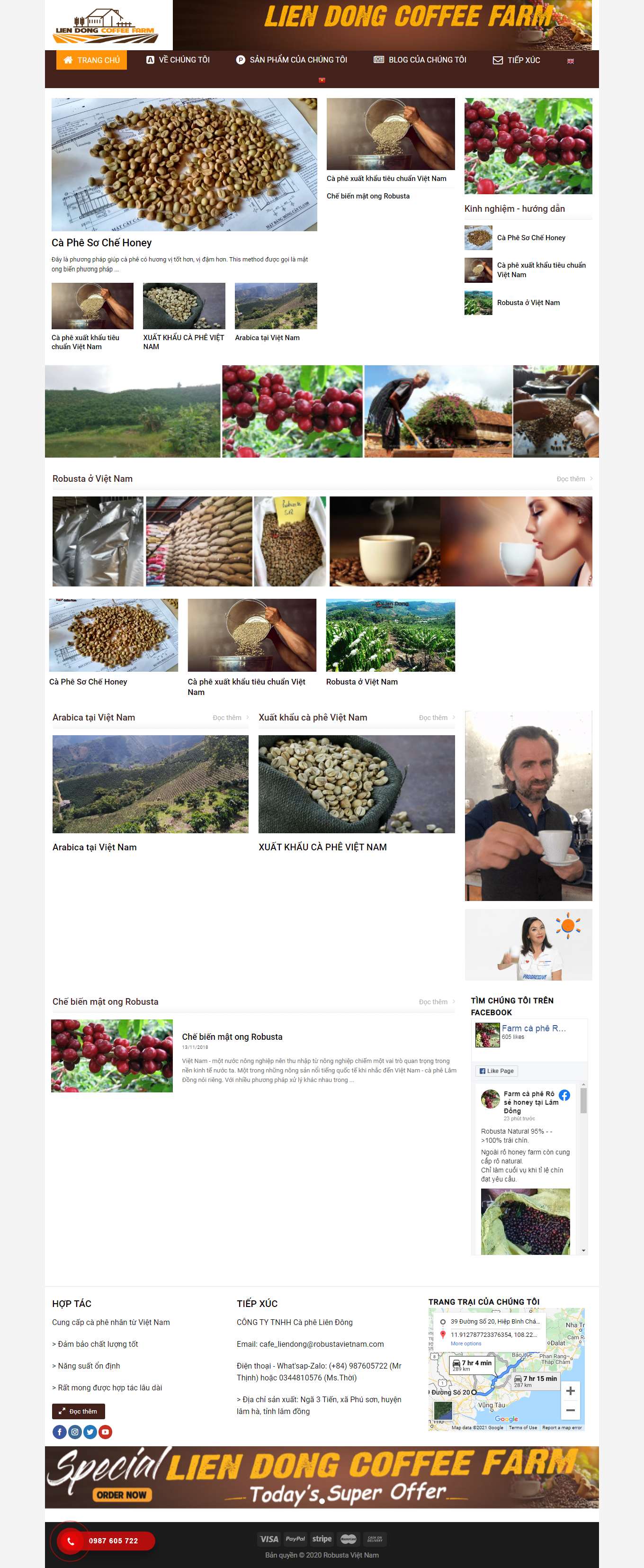 Thiết kế Web mẫu có sẵn robustavietnam.com