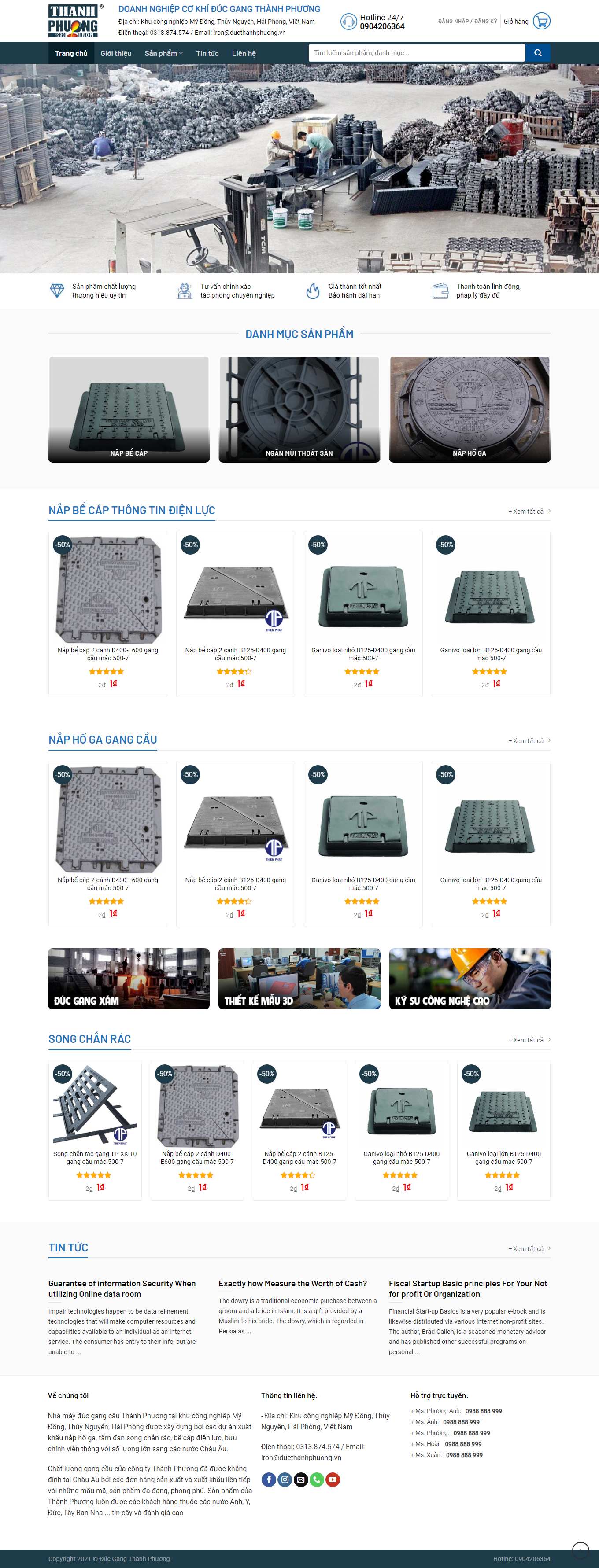 Thiết kế Web online ducthanhphuong.vn