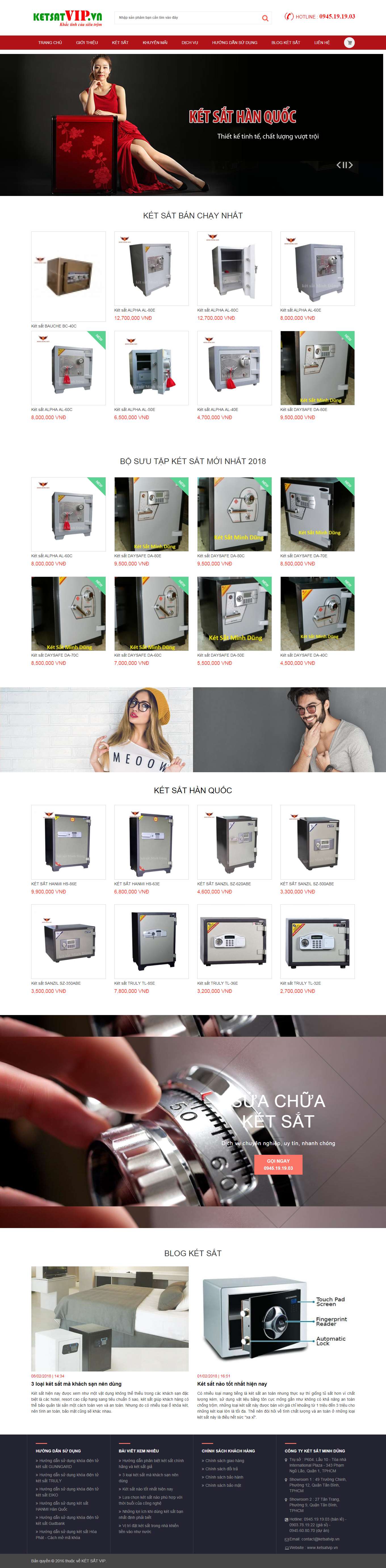 Thiết kế Web việt nam ketsatvip.vn