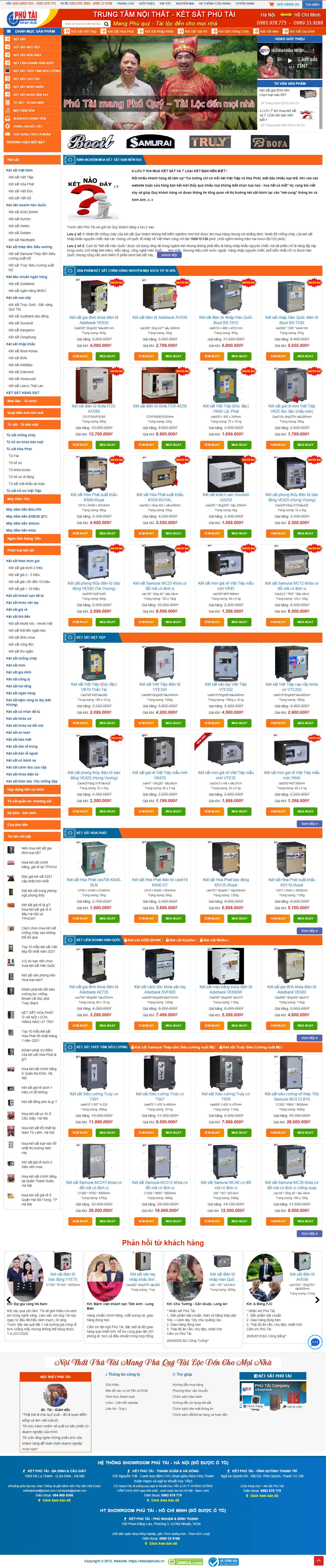 Thiết kế Web việt nam ketsatphutai.vn