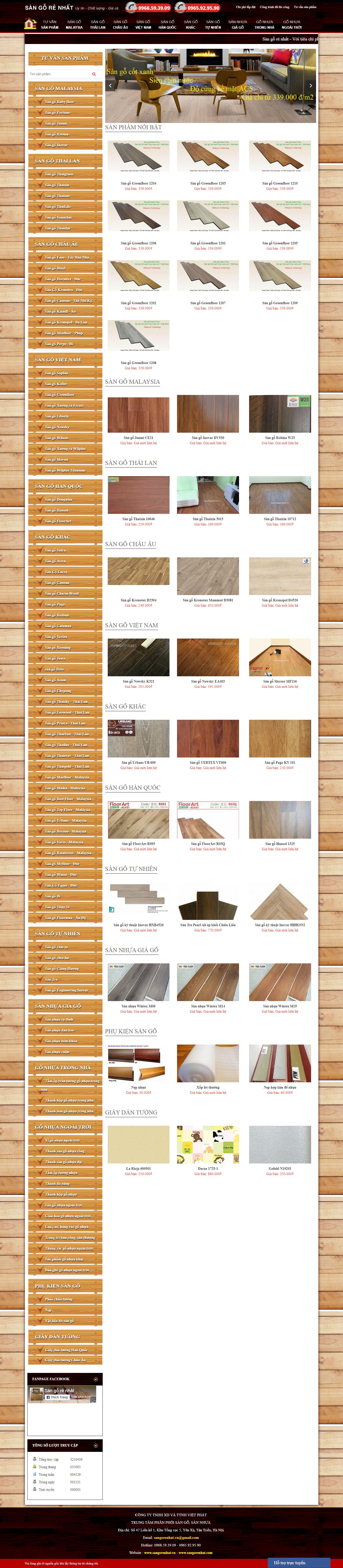 Thiết kế Web việt nam sangorenhat.vn