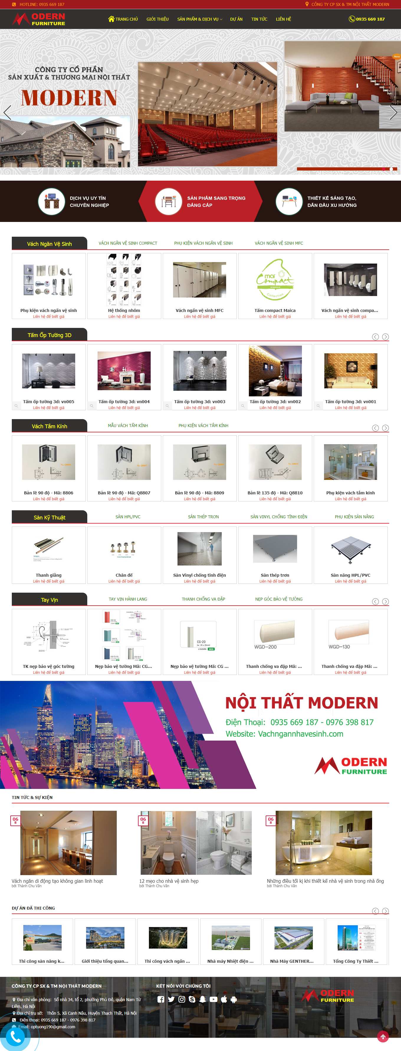 Thiết kế Web giá như thế nào vachngannhavesinh.com