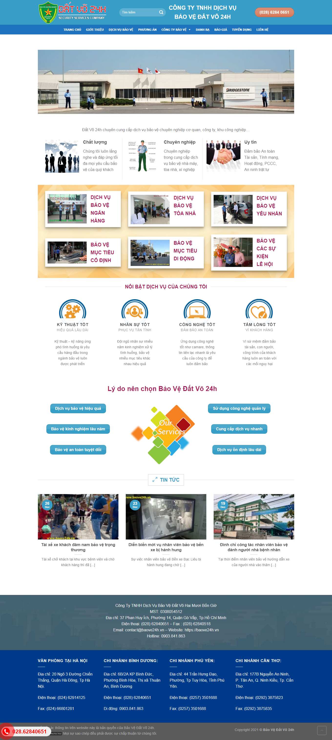 Thiết kế Web độc đáo baove24h.vn