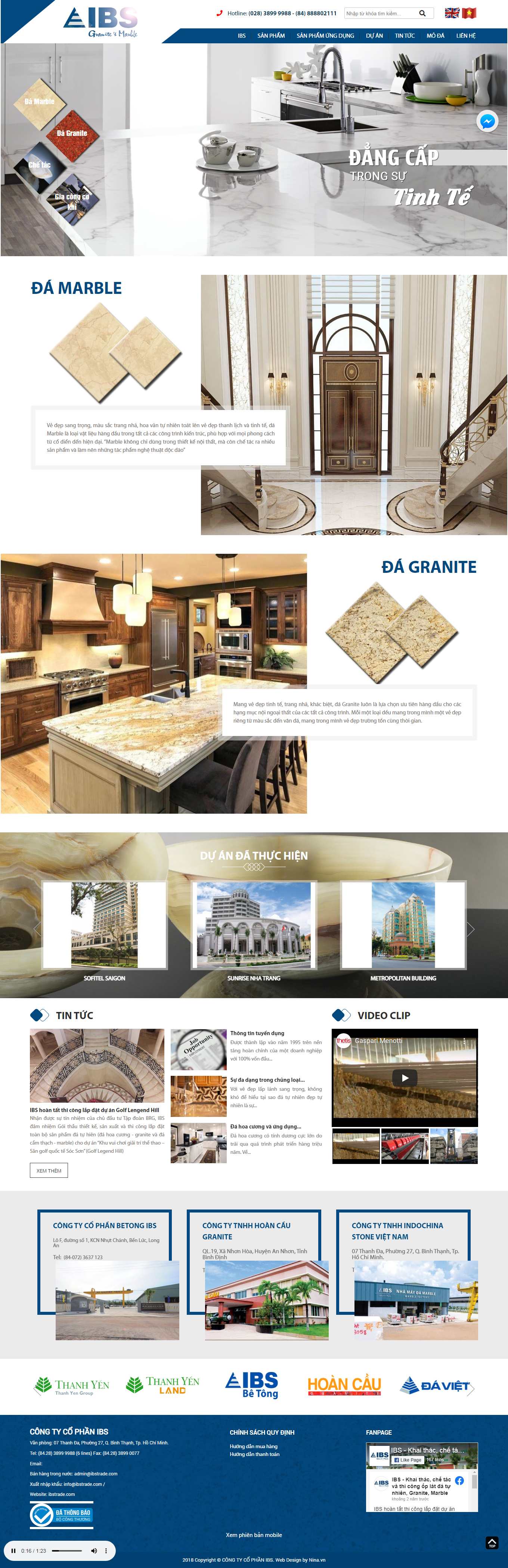 Thiết kế Web cực đẹp ibstrade.com