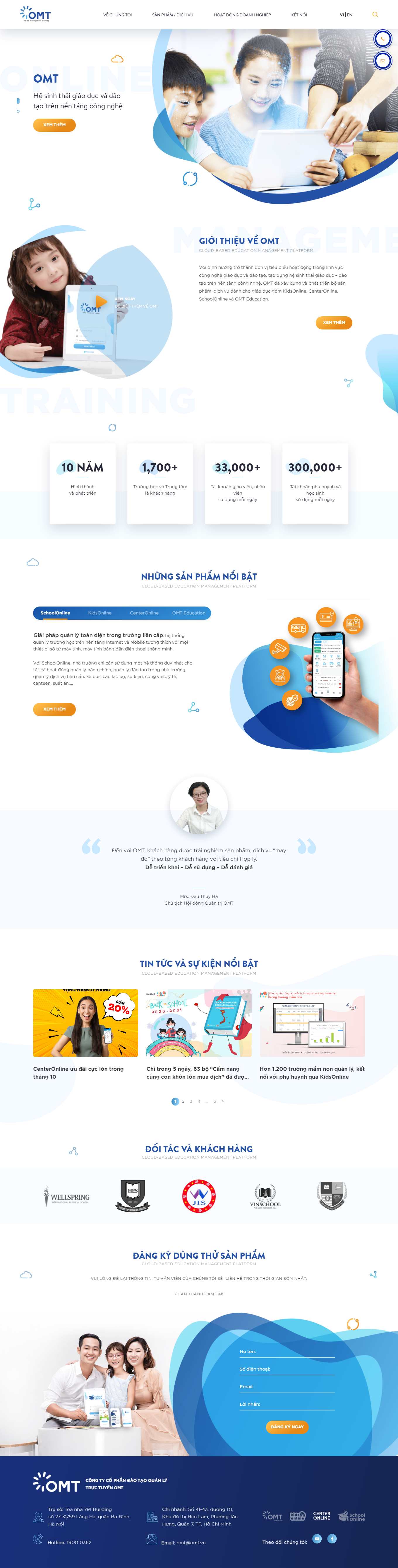 Thiết kế Web ưu việt omt.vn