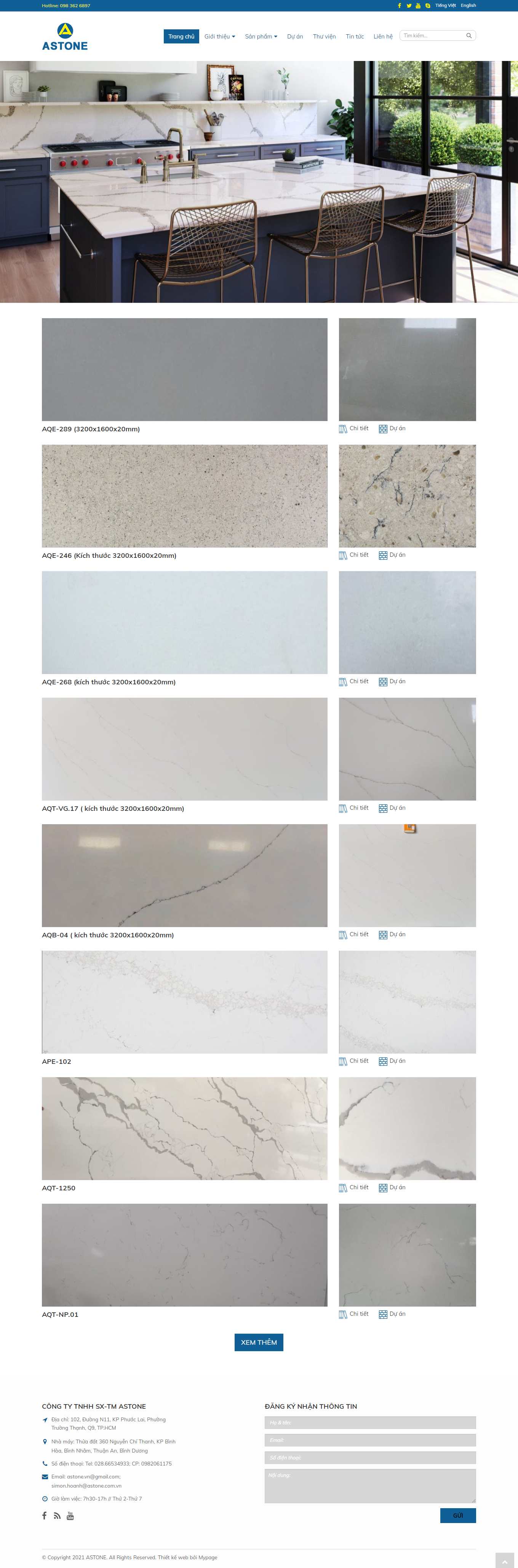Thiết kế Web ưu việt astone.com.vn
