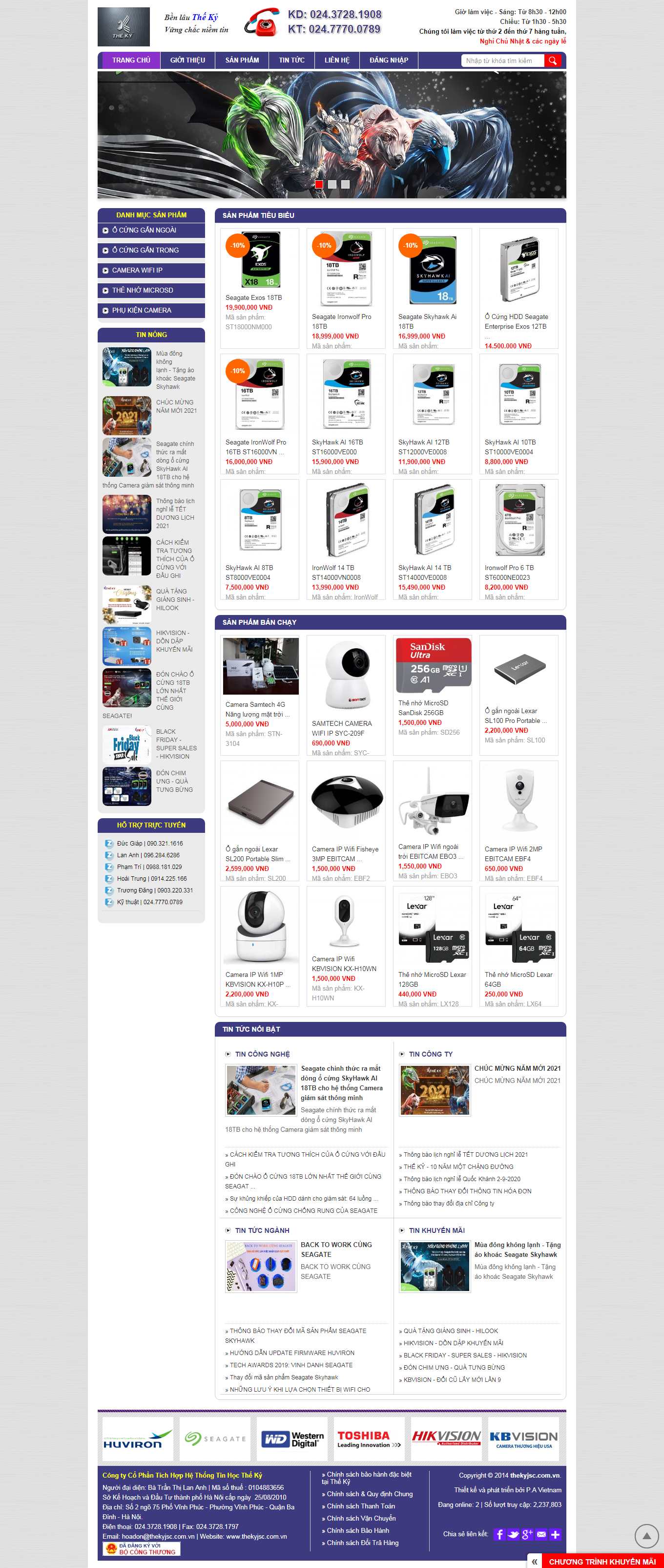 Thiết kế Web minh thuận thekyjsc.com.vn