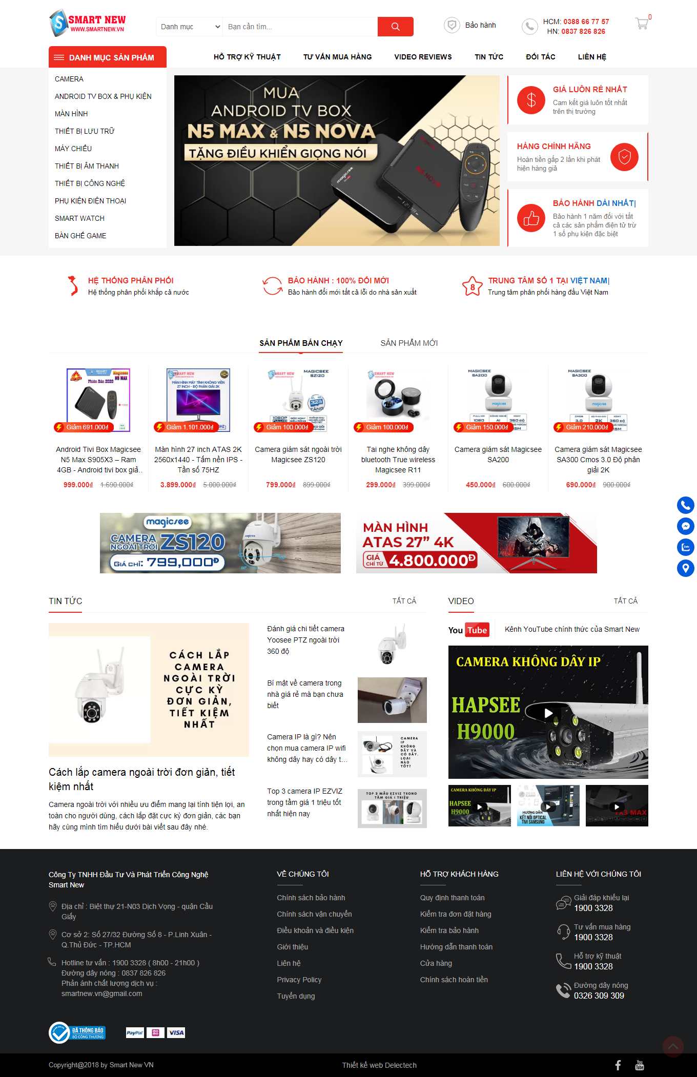 Thiết kế Web minh thuận smartnew.vn