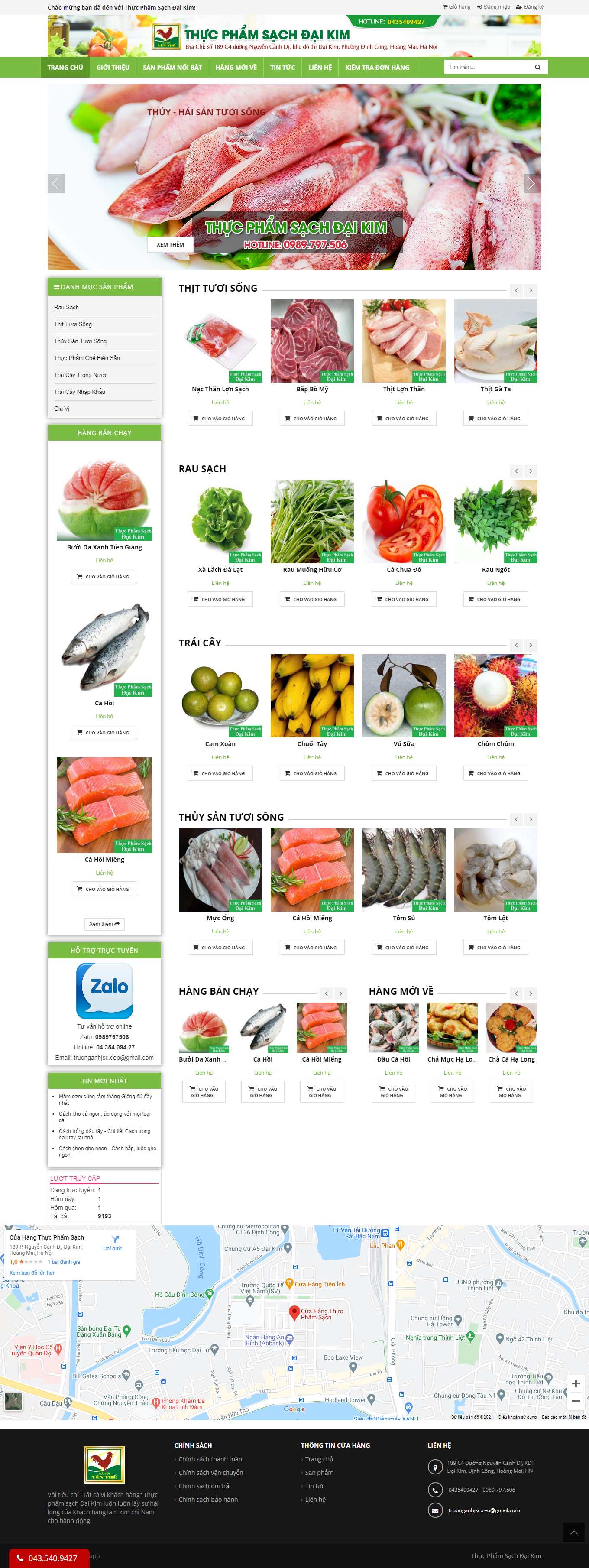 Thiết kế Web minh thuận thucphamminhbach.org