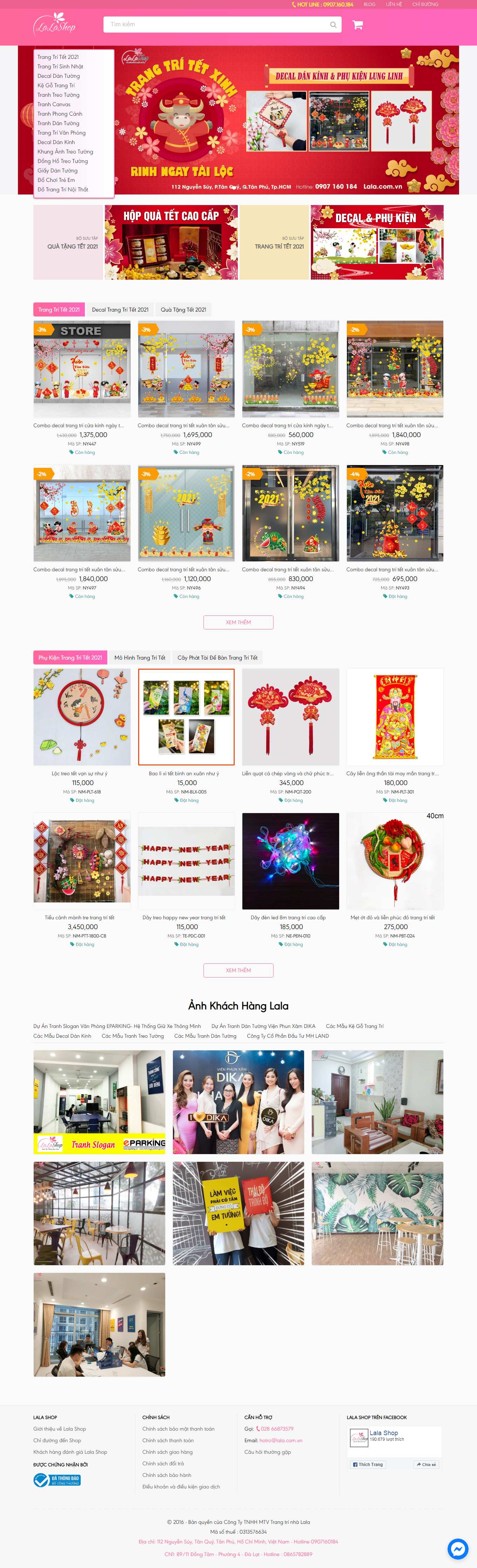 Thiết kế Web chuẩn seo lala.com.vn