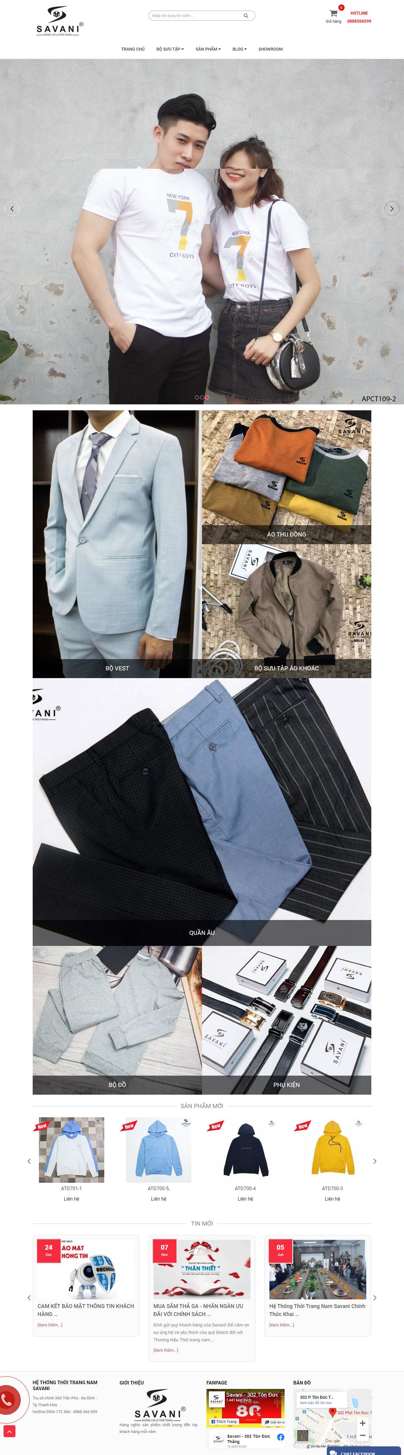 Thiết kế Web chuẩn seo giá rẻ savani.vn