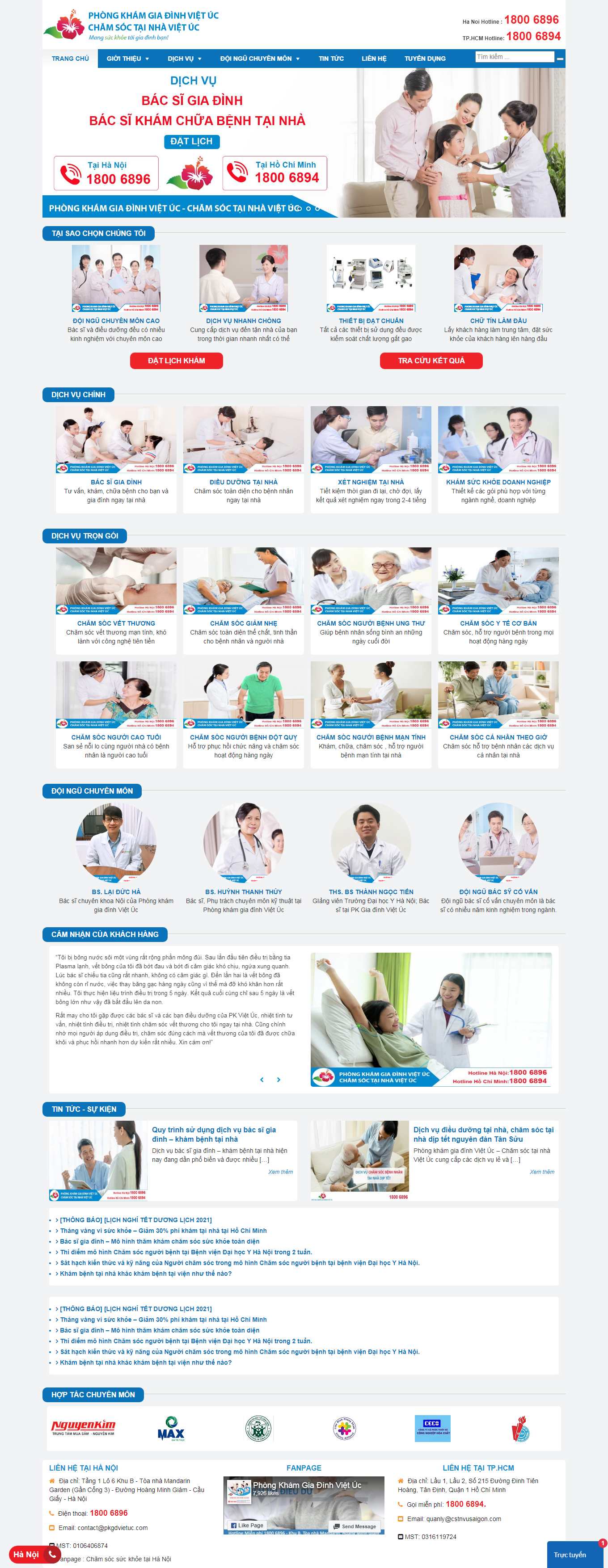 Thiết kế Web sức khỏe y tế dược pkgdvietuc.com