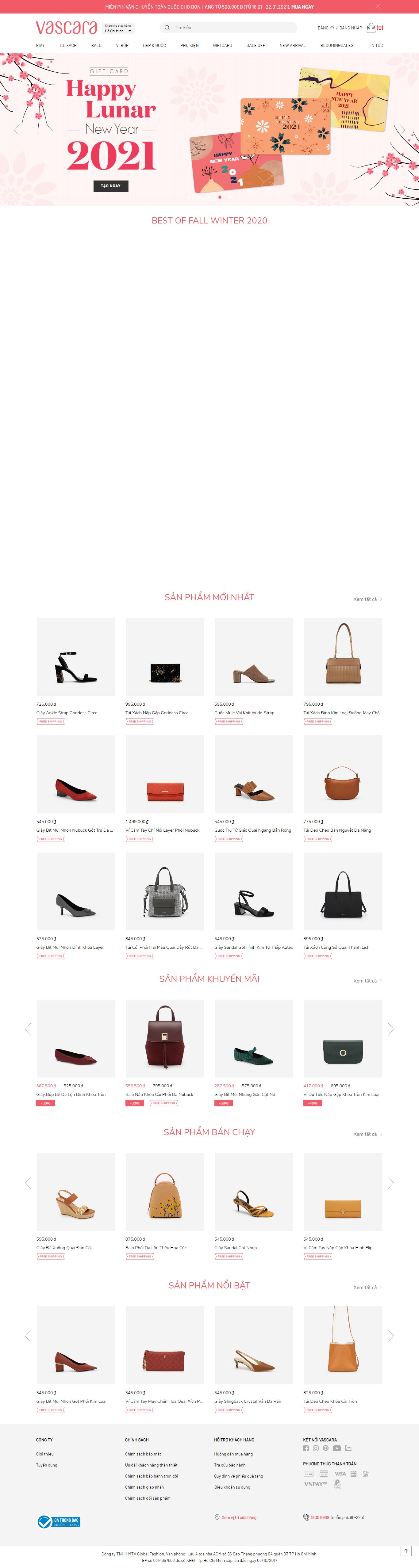 Thiết kế Web wordpress banhang24h vascara.com