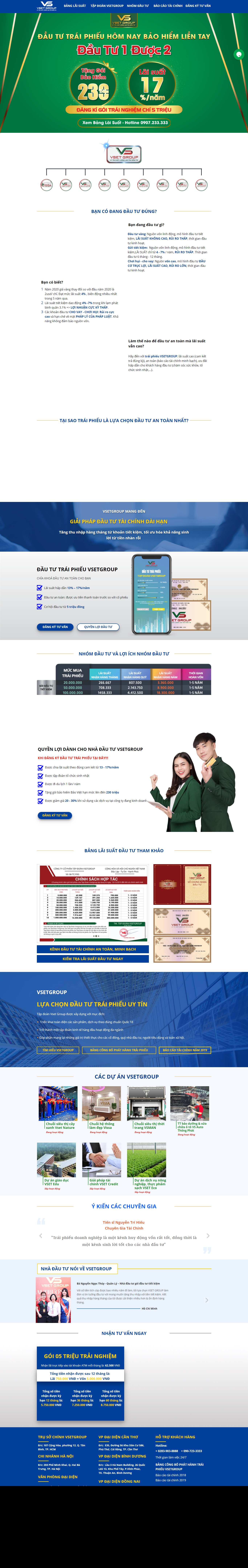 Thiết kế Web chứng khoán tài chính forex traiphieutietkiem.com