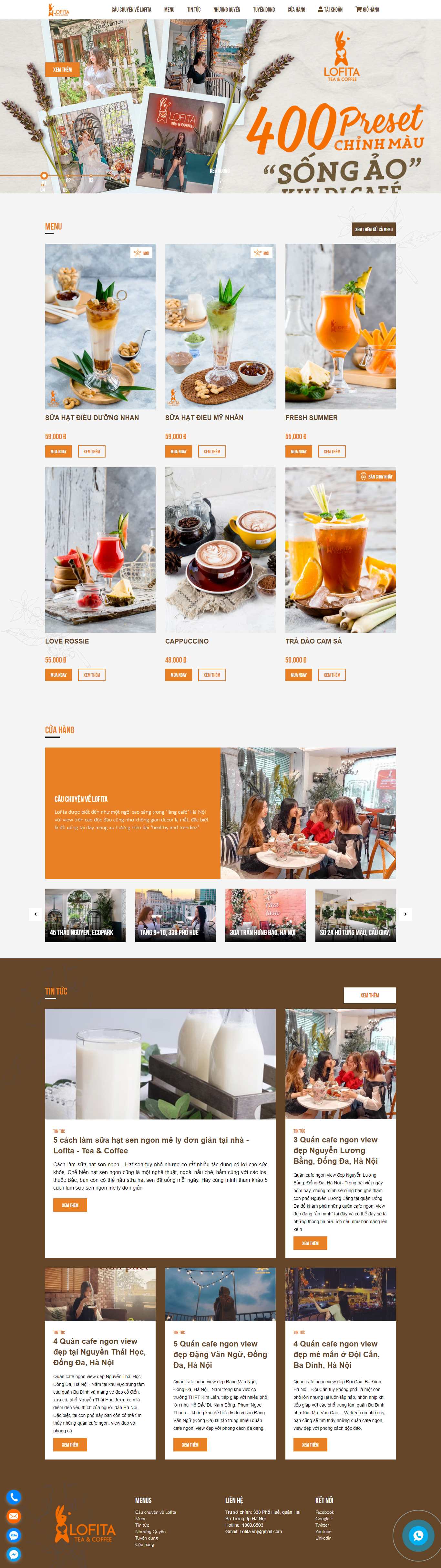 Thiết kế Web 1900 lofita.vn