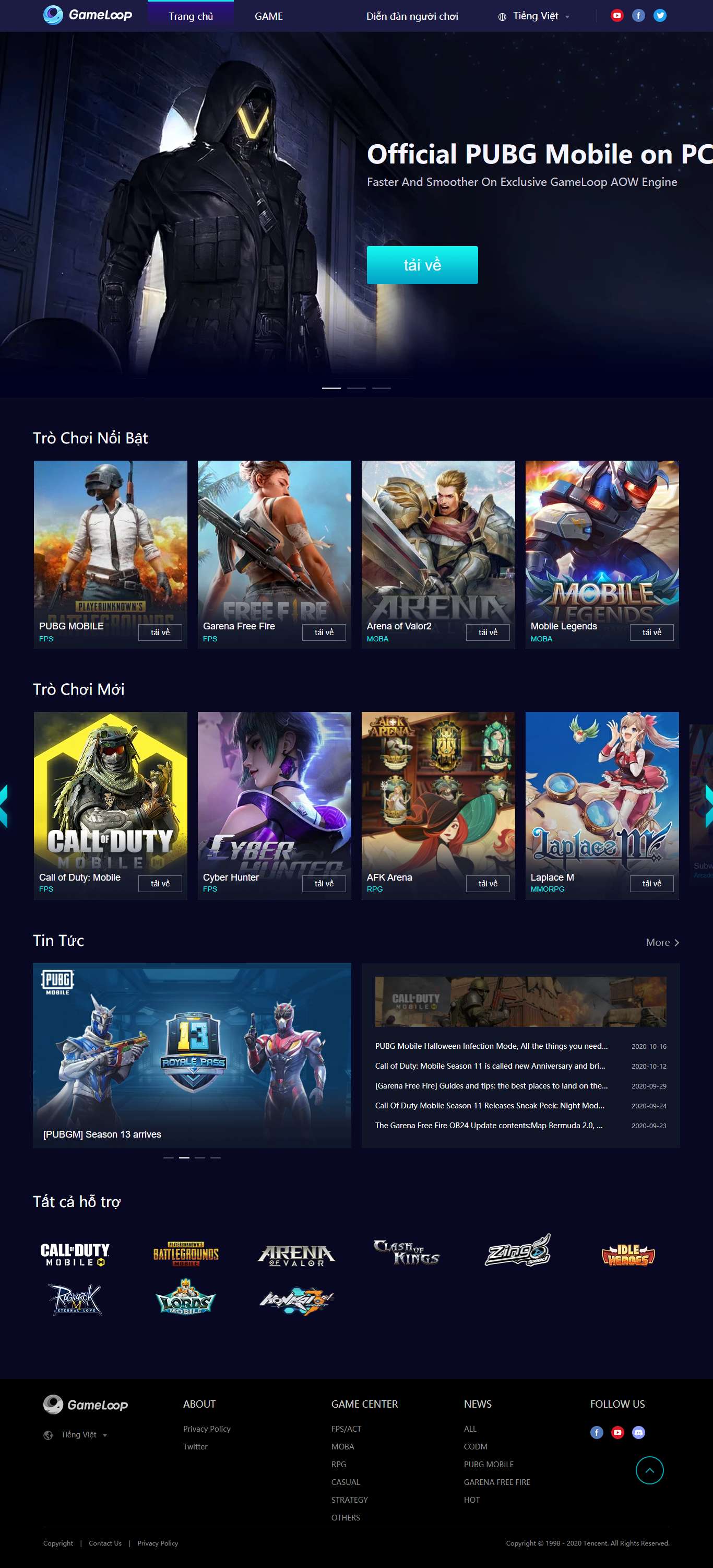 Thiết kế Web vay vốn tín dụng ngân hàng gameloop.com