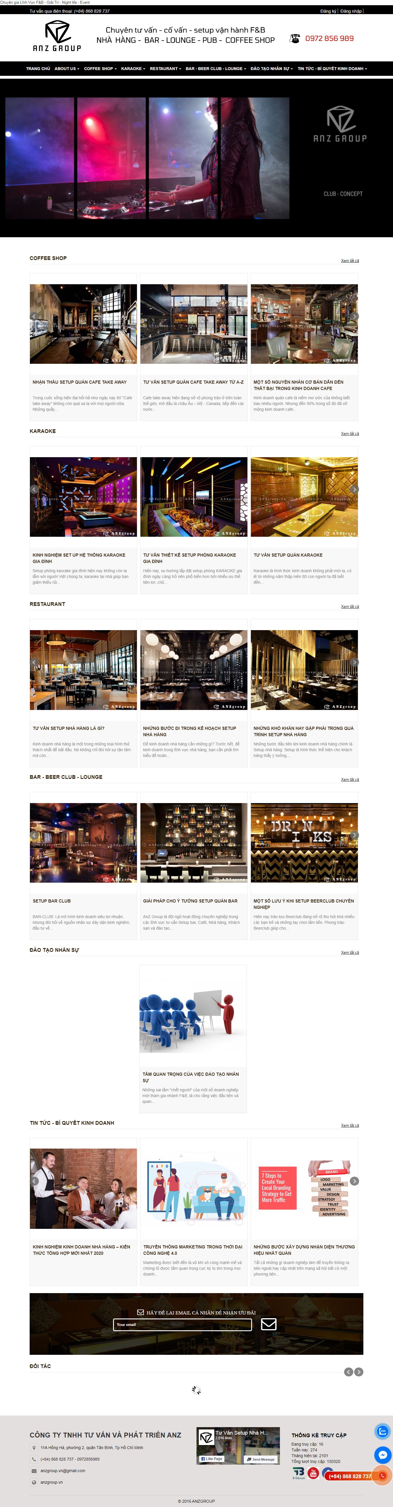 Thiết kế Web 1900 anzgroup.vn