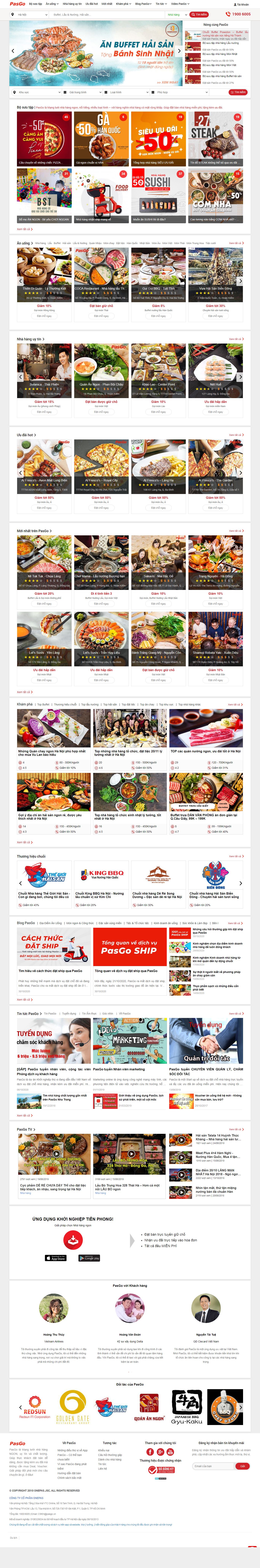 Thiết kế Web phương nam pasgo.vn