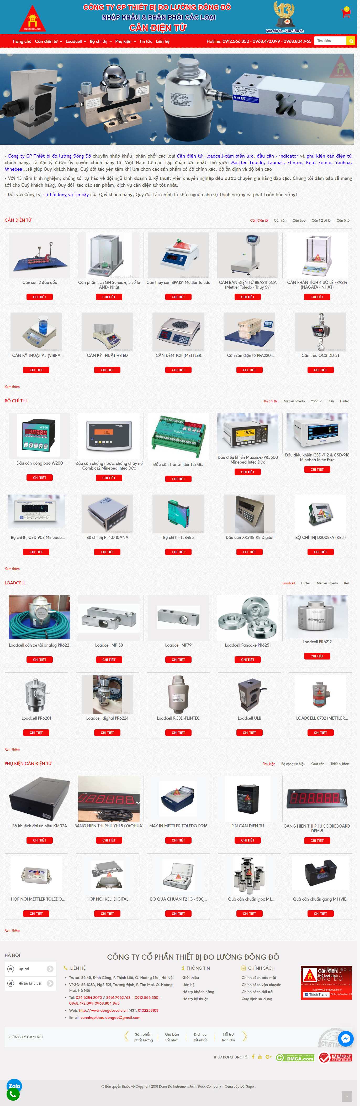 Thiết kế Web cánh cam dongdoscale.vn