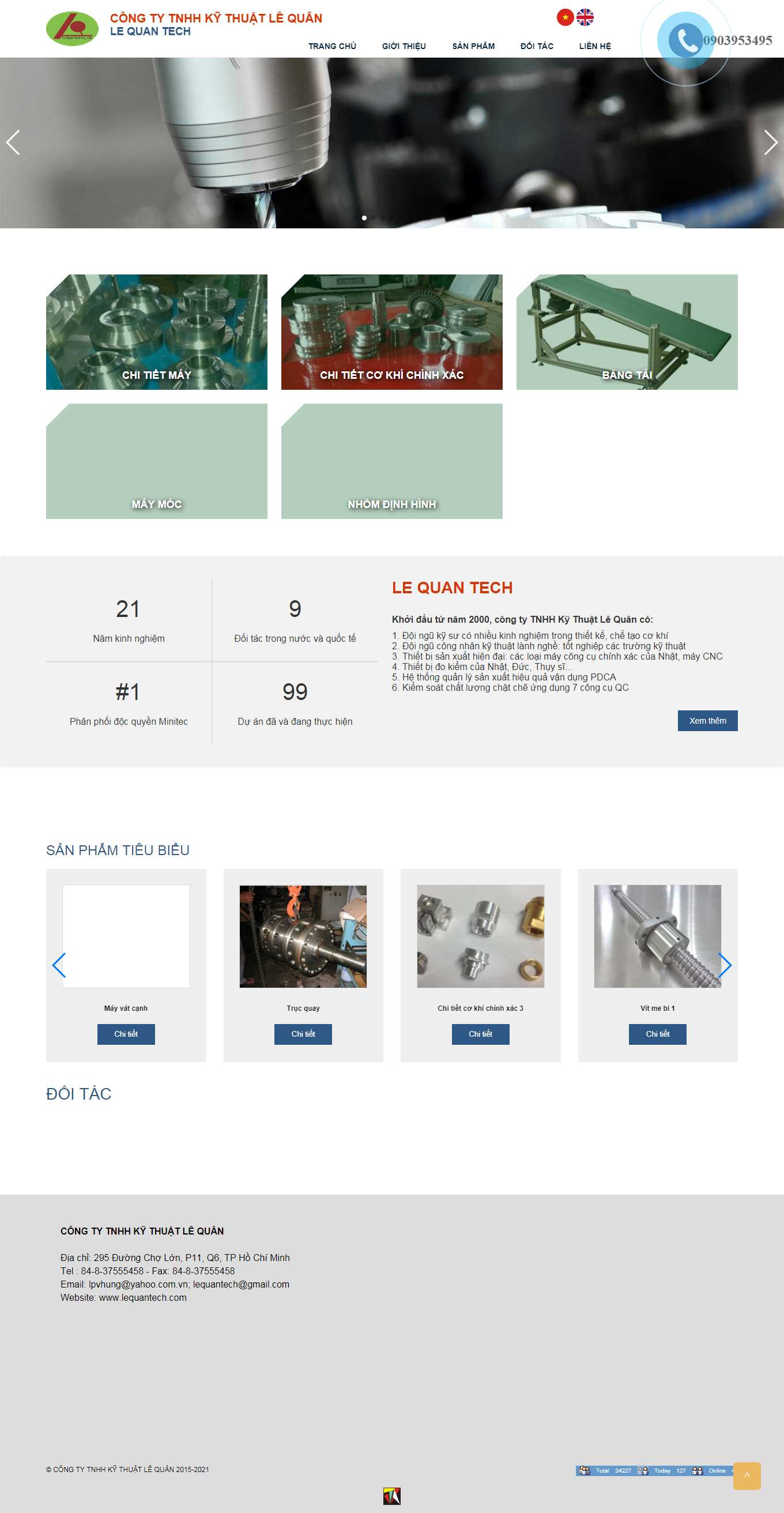 Thiết kế Web cánh cam lequantech.com