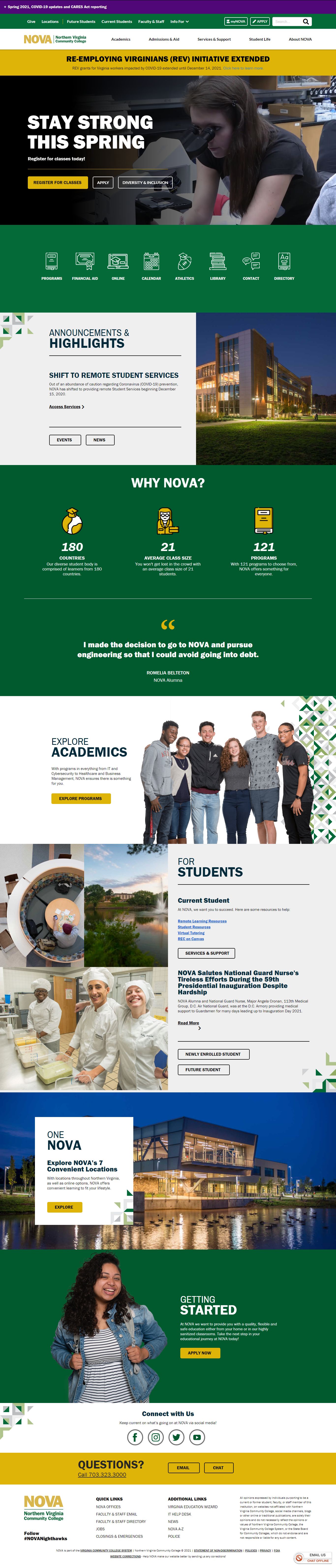 Thiết kế Web nova nvcc.edu